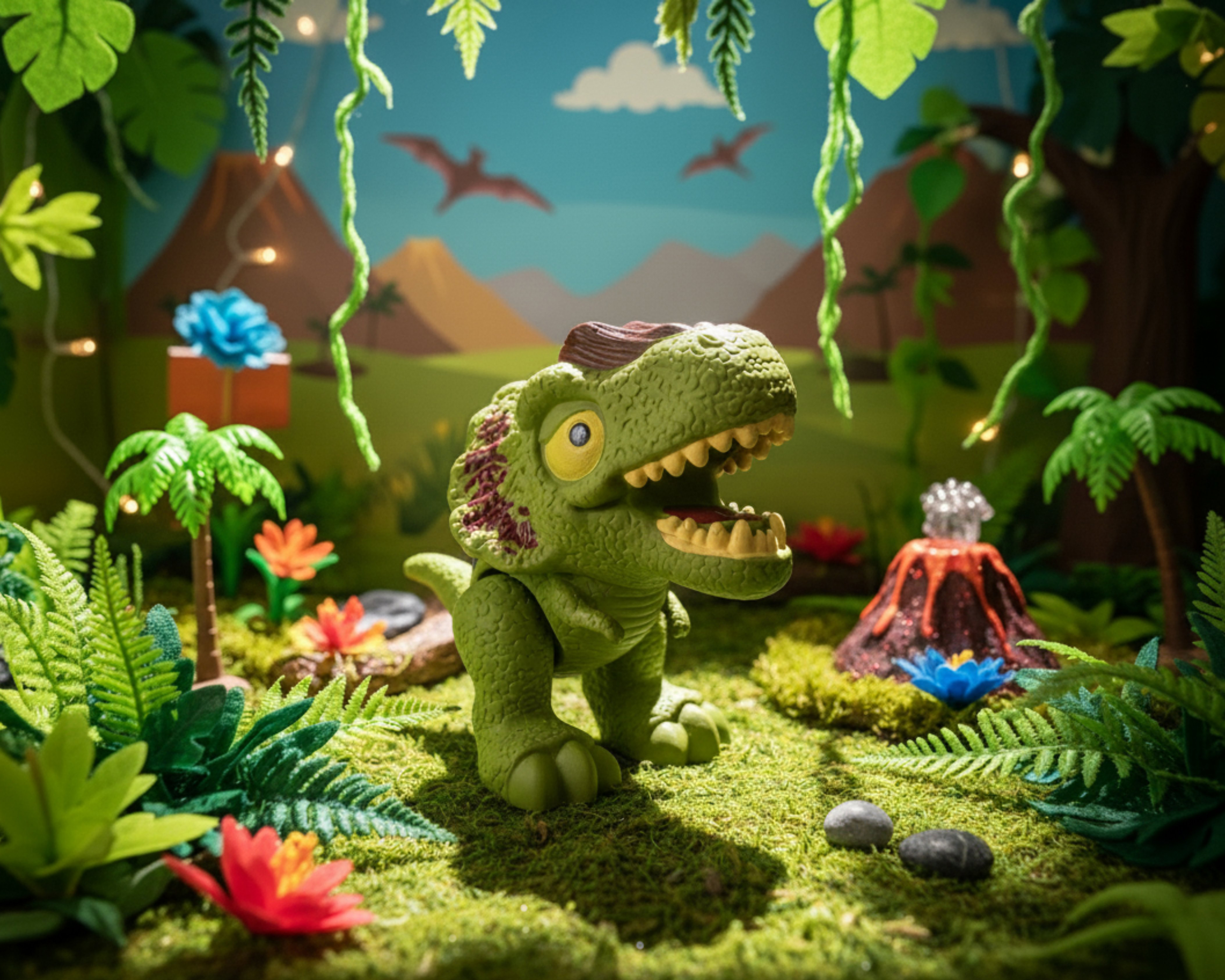 Foto 7 pulgar | Foto 6 | Figura de Dinosaurio Funzone con Movimiento