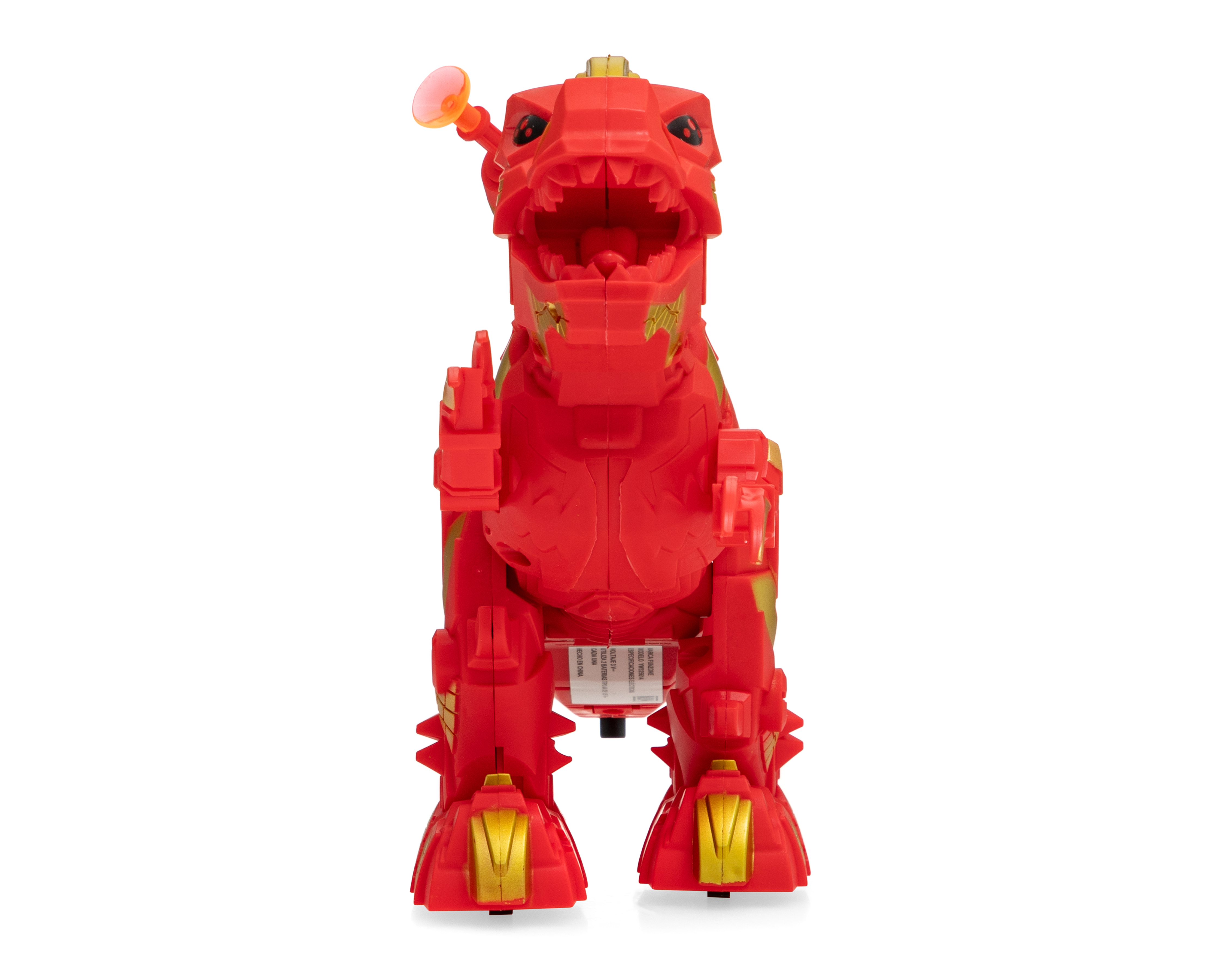 Foto 2 pulgar | Foto 1 | Dinosaurio Robot Lanzadardos Funzone Rojo