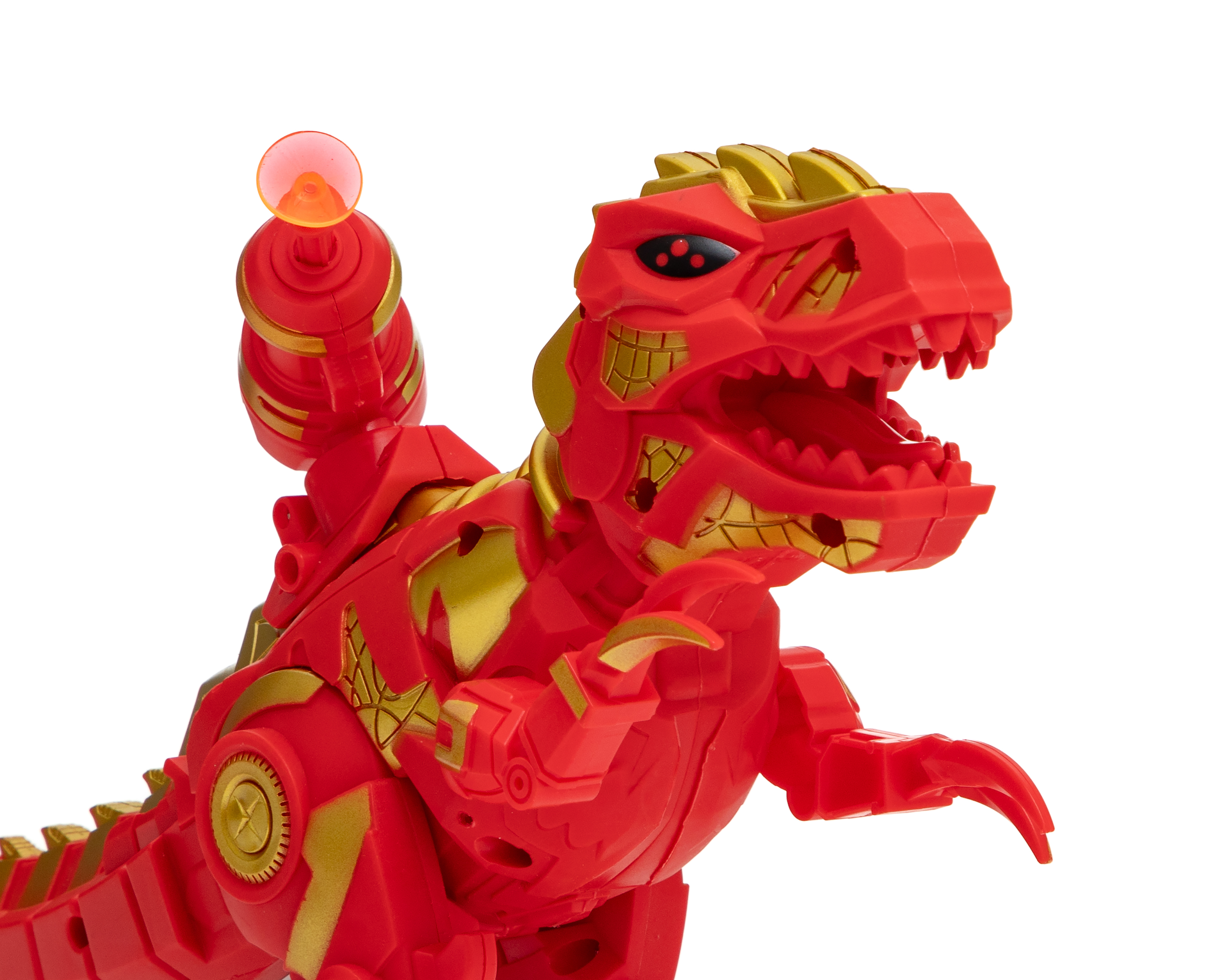 Foto 3 pulgar | Foto 2 | Dinosaurio Robot Lanzadardos Funzone Rojo