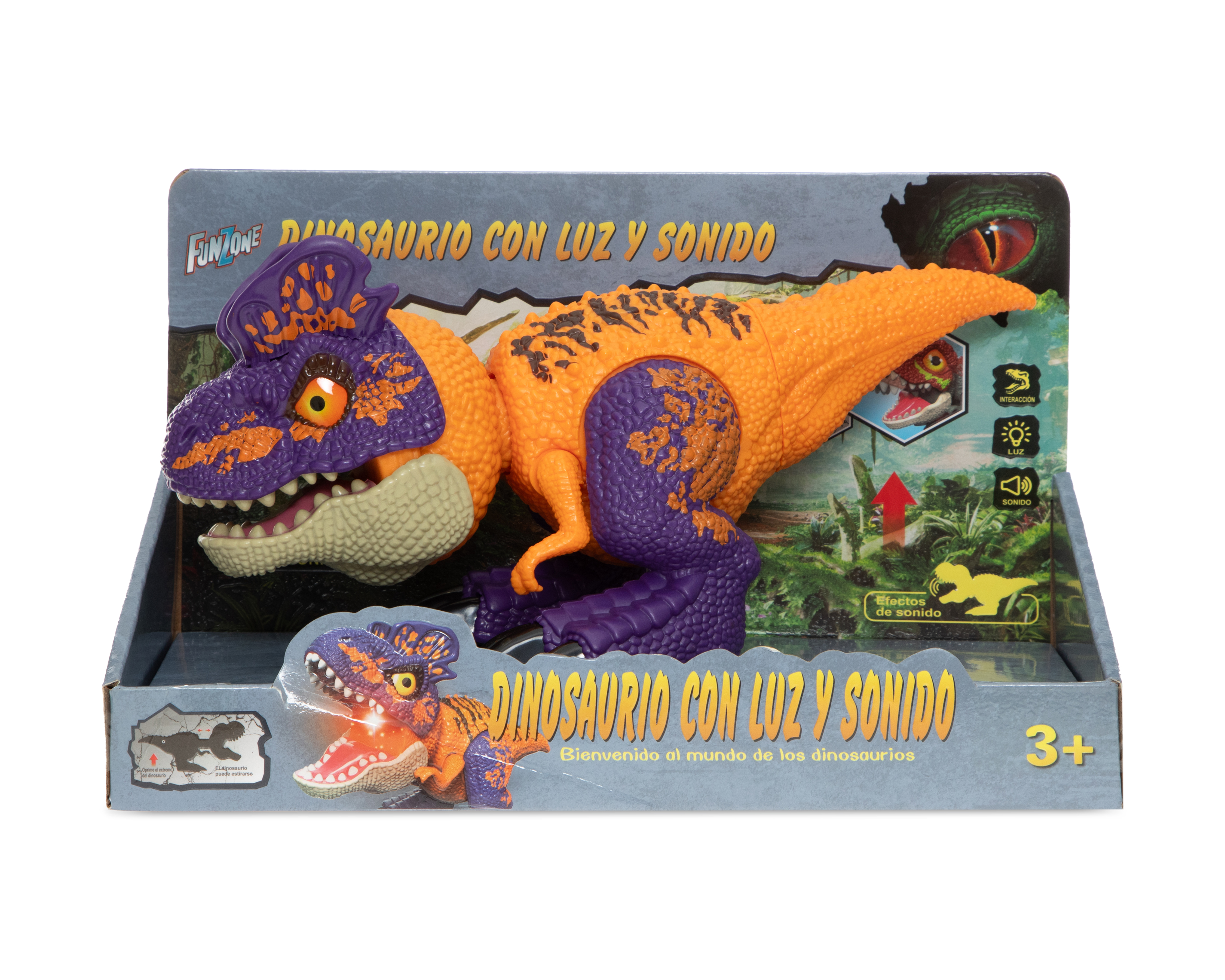 Foto 4 pulgar | Foto 3 | Dinosaurio Funzone con Luces y Sonidos