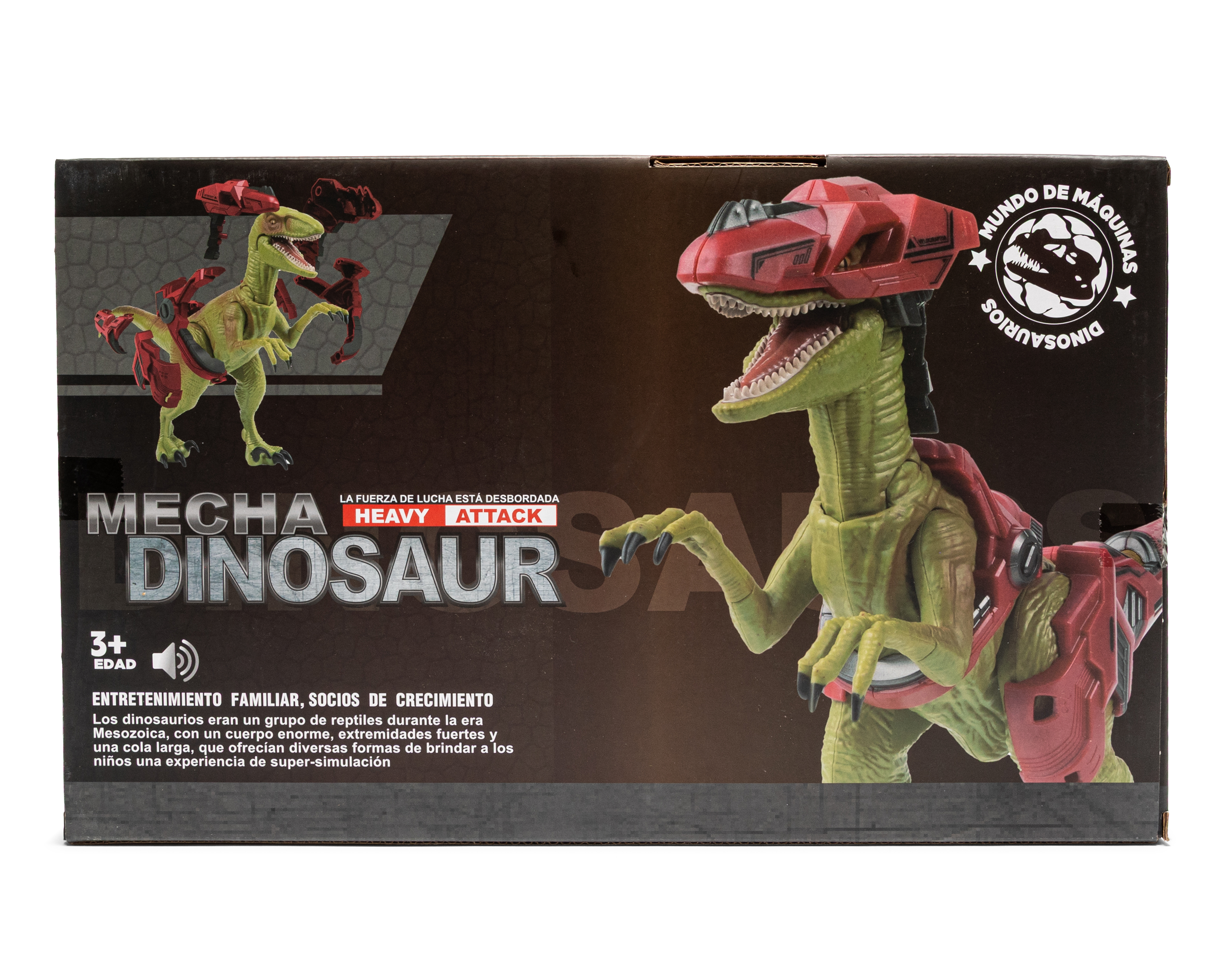 Foto 5 pulgar | Foto 4 | Dinosaurio con Armadura Funzone con Movimientos y Sonidos