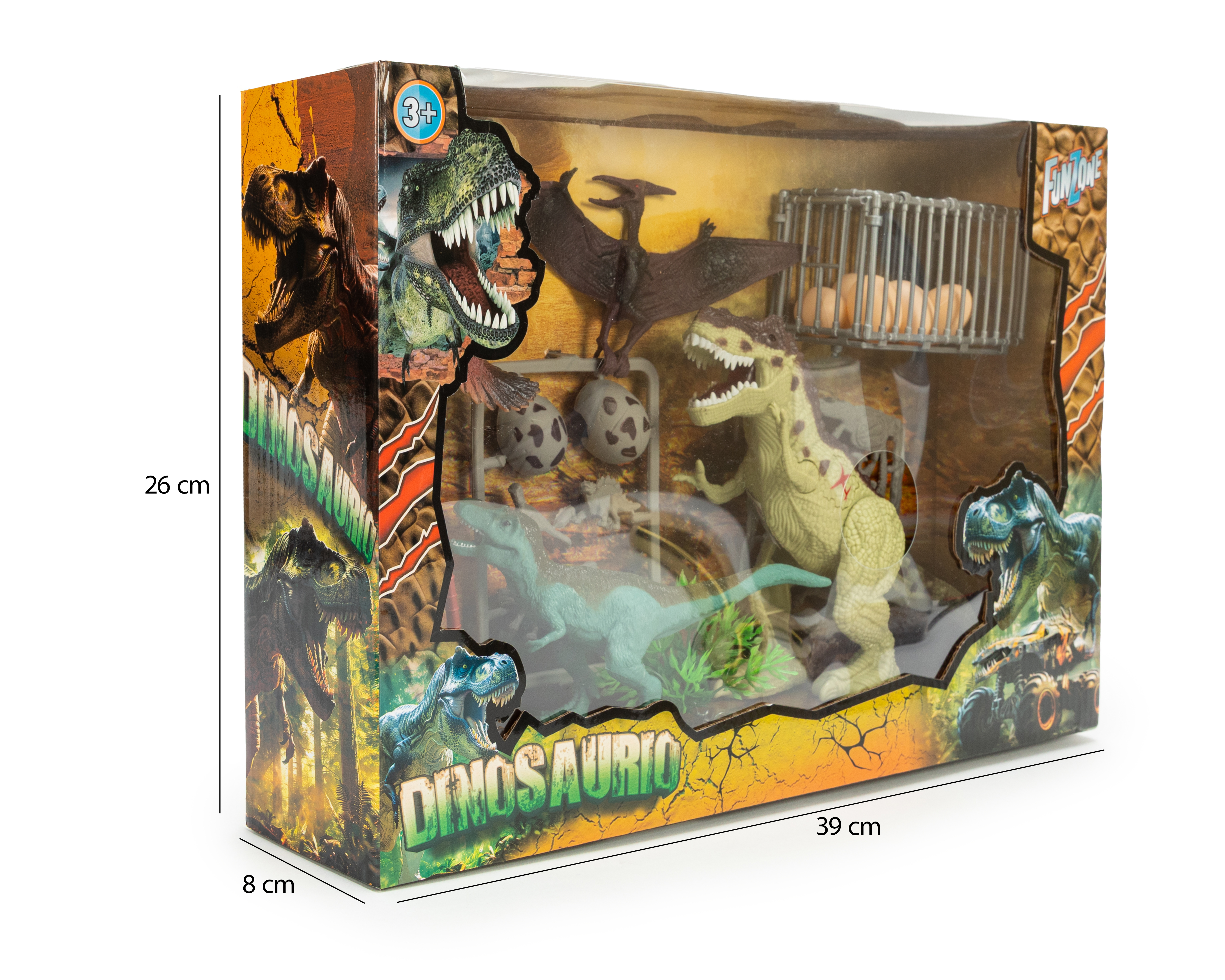 Foto 7 pulgar | Foto 6 | Dinosaurio Funzone con Accesorios