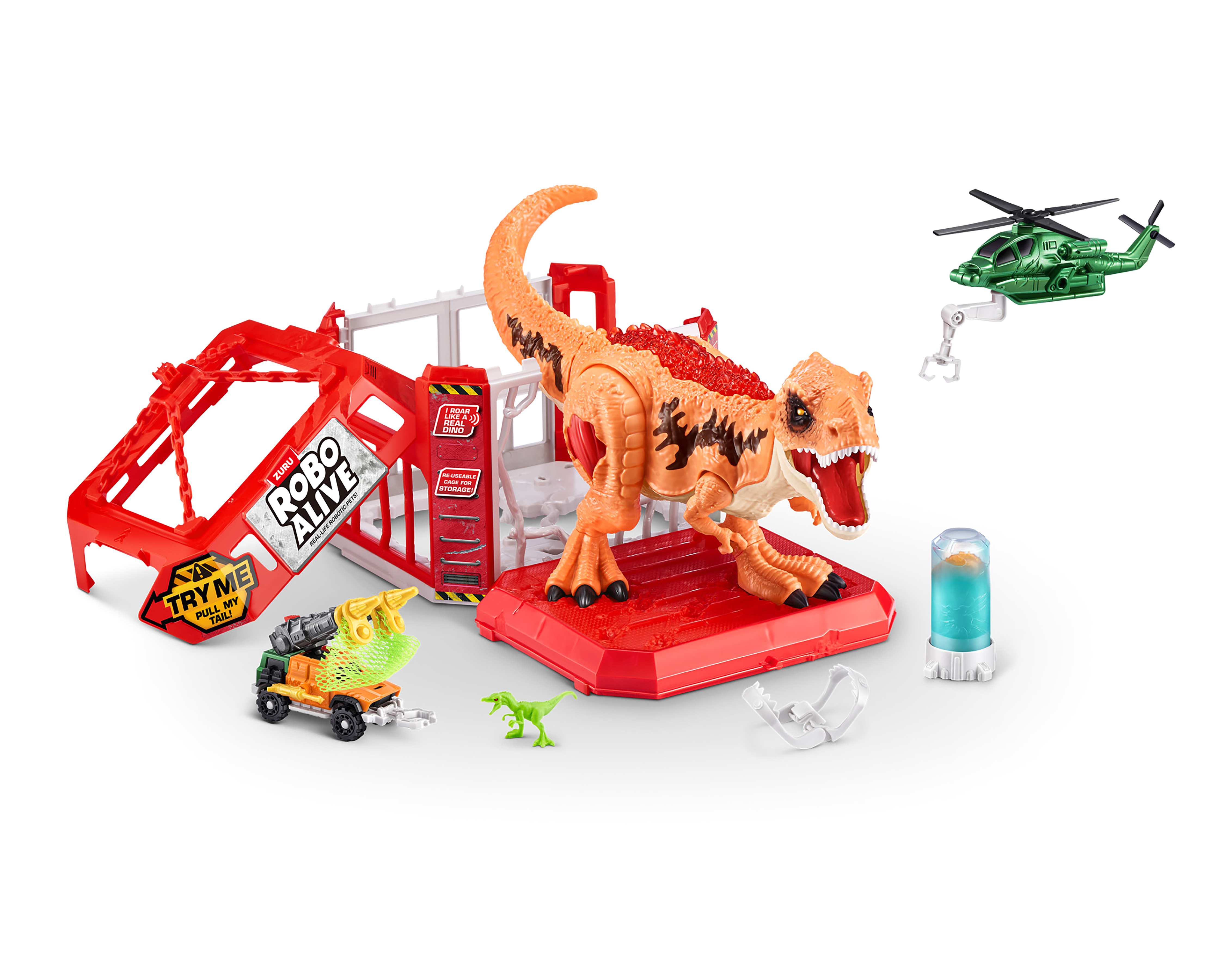 Escape de Dinosaurio Zuru con Sonidos