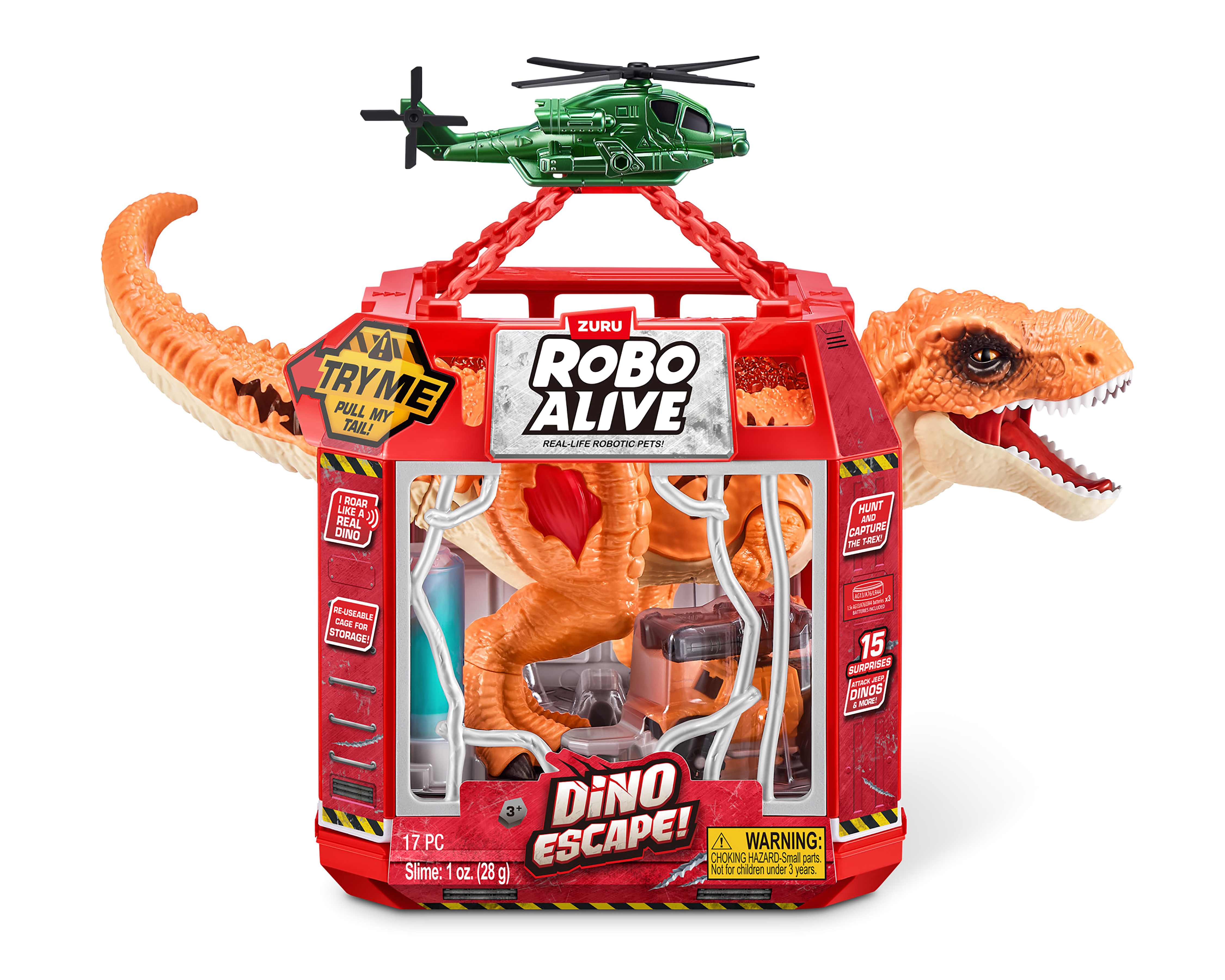 Foto 3 pulgar | Foto 2 | Escape de Dinosaurio Zuru con Sonidos