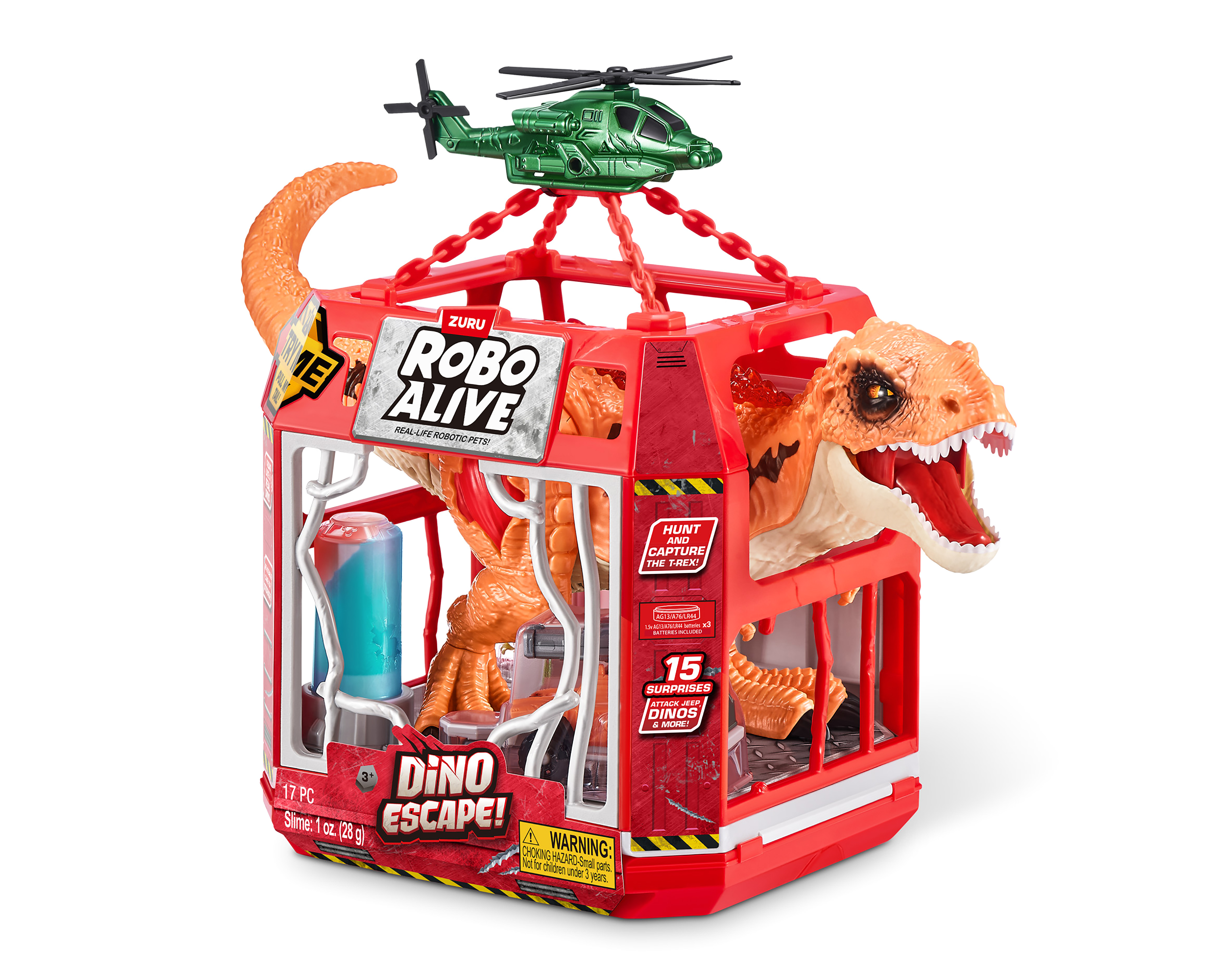 Foto 4 pulgar | Foto 3 | Escape de Dinosaurio Zuru con Sonidos
