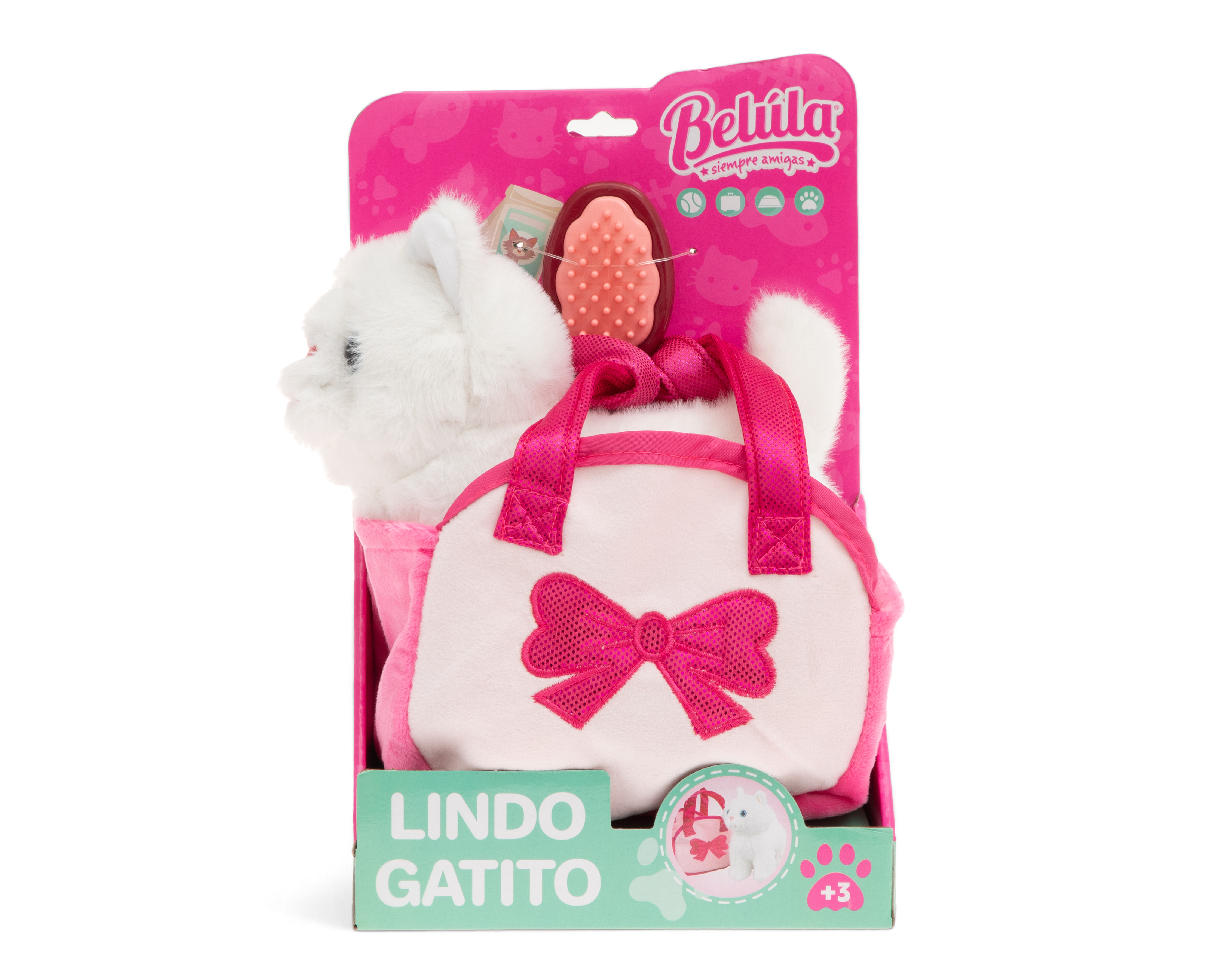 Foto 6 | Foto 6 | Peluche Lindo Gatito Belúla con Accesorios