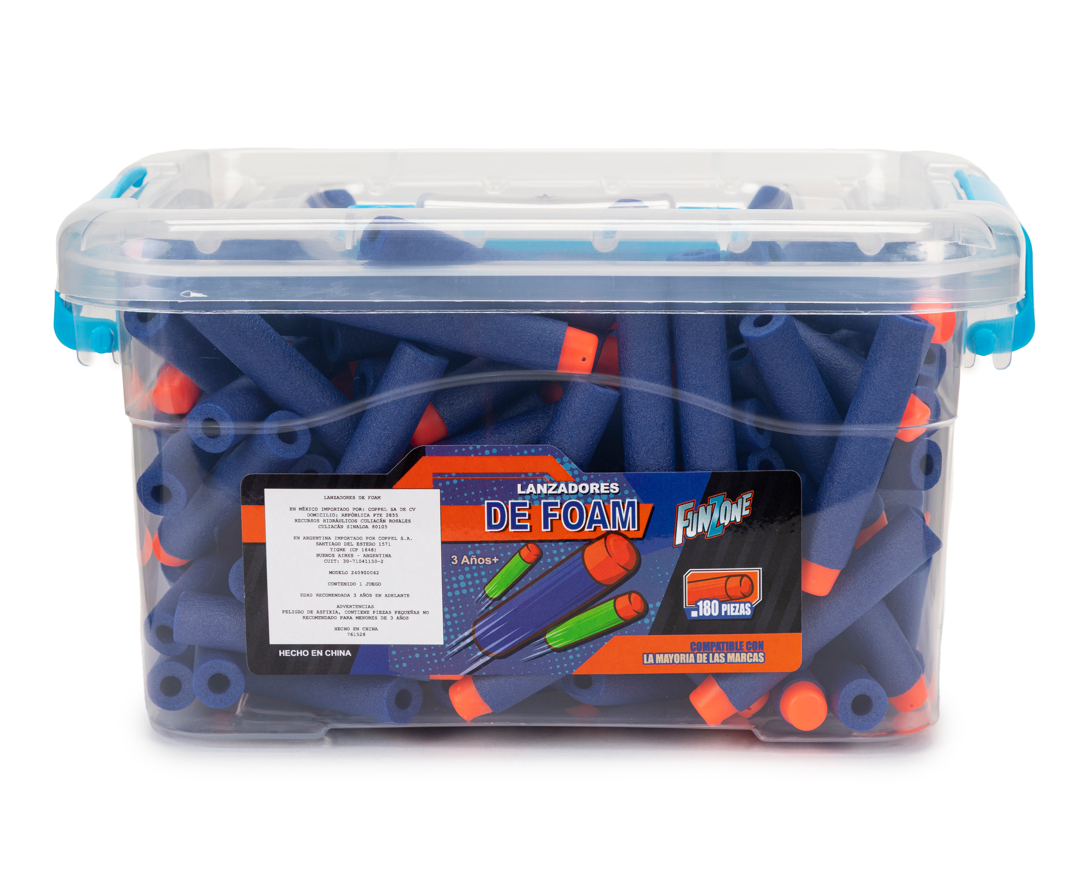 Foto 2 pulgar | Foto 1 | Dardos de Repuesto Funzone Universal 180 Piezas