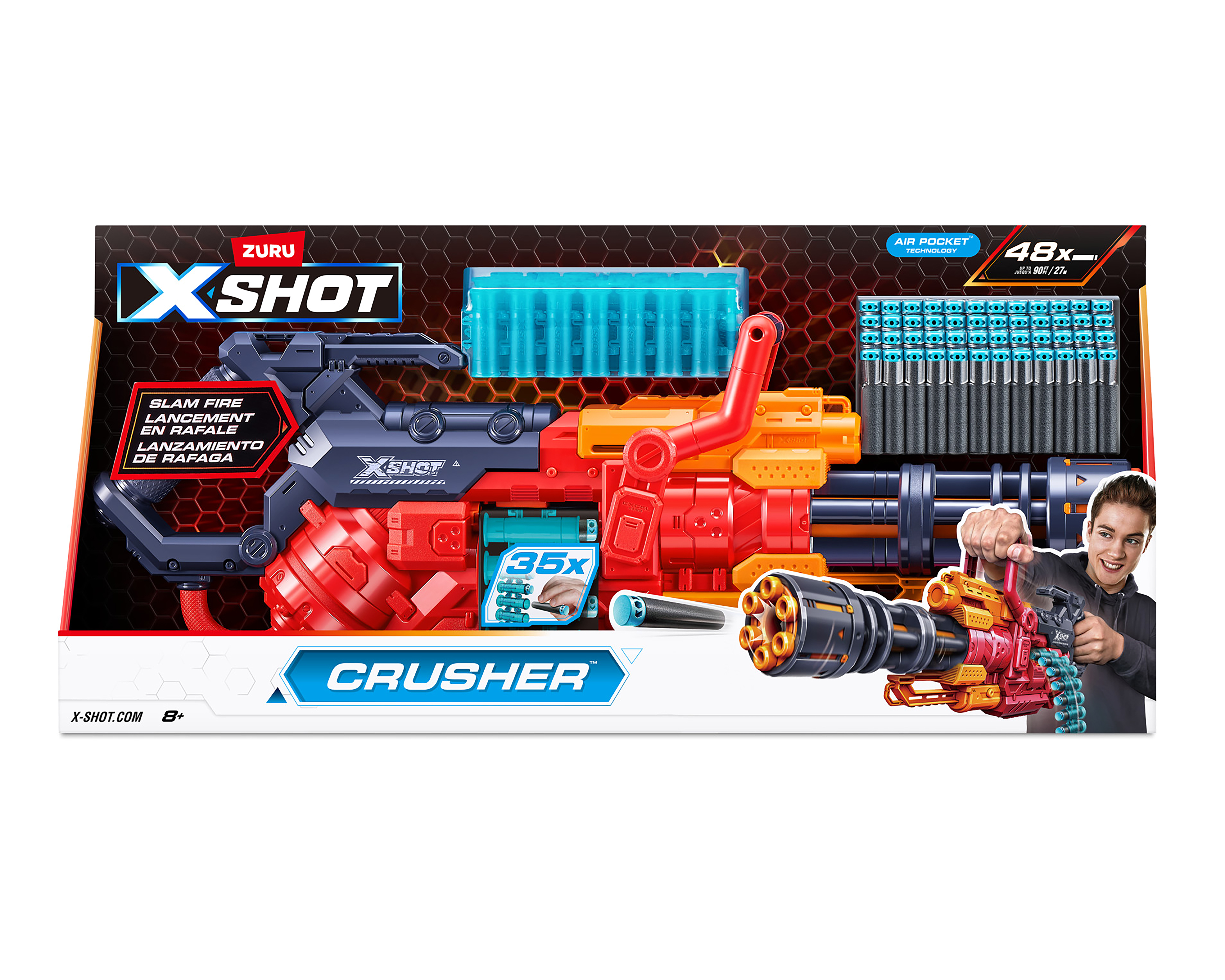 Foto 4 | Foto 4 | Lanzadardos Crusher Zuru