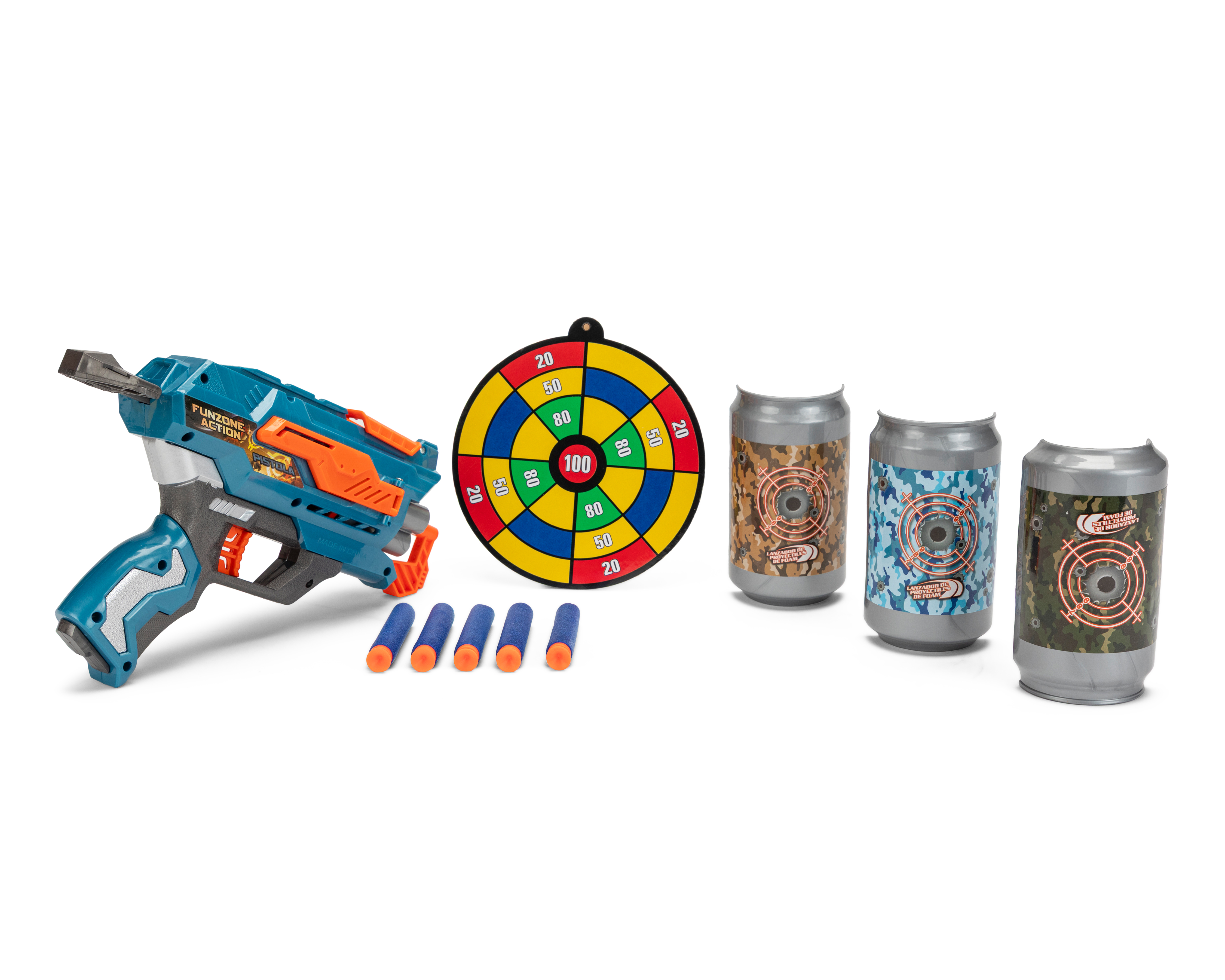 Lanzadardos Funzone con Accesorios