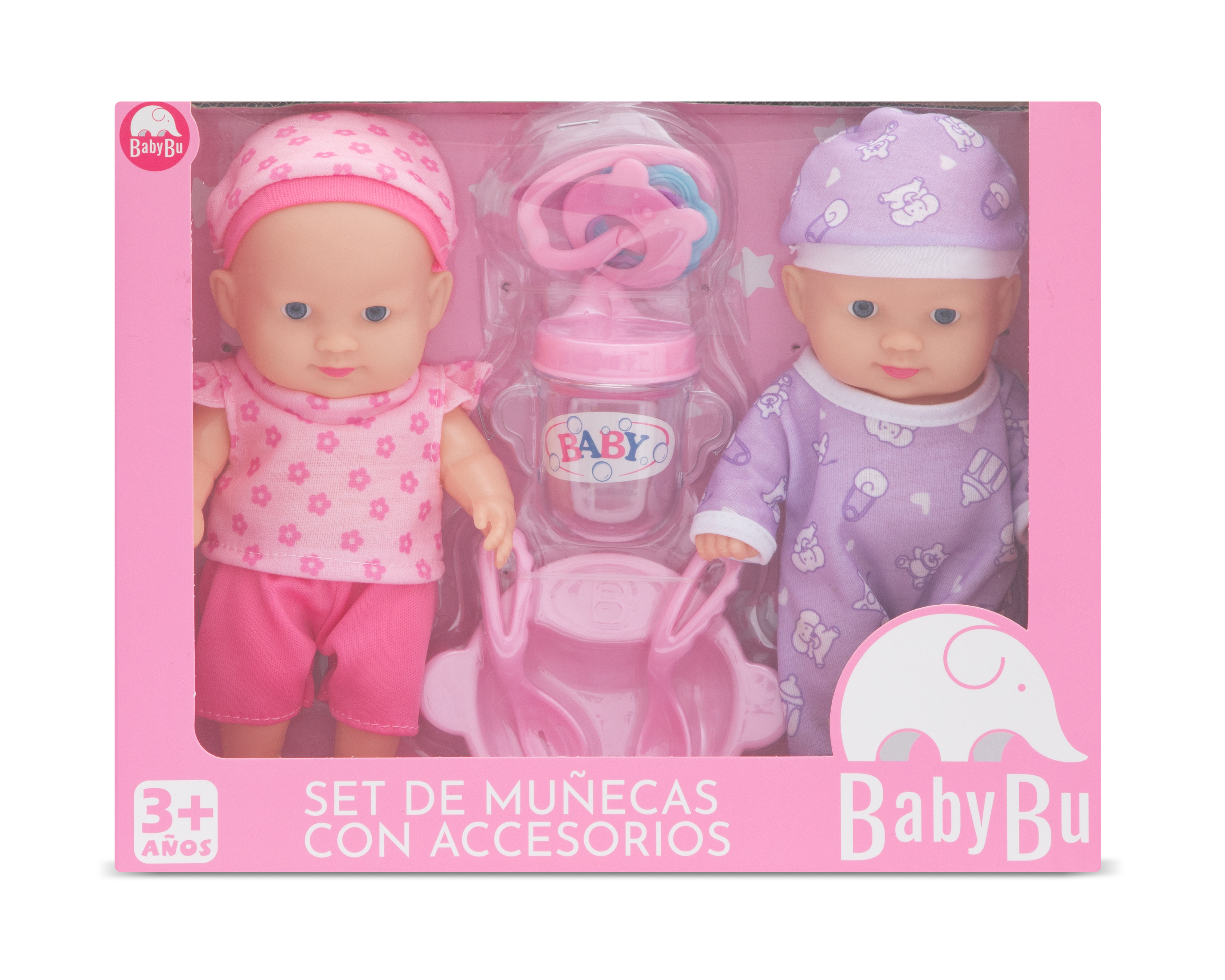 Foto 5 pulgar | Foto 4 | Set de Muñecas Baby Bu con Accesorios