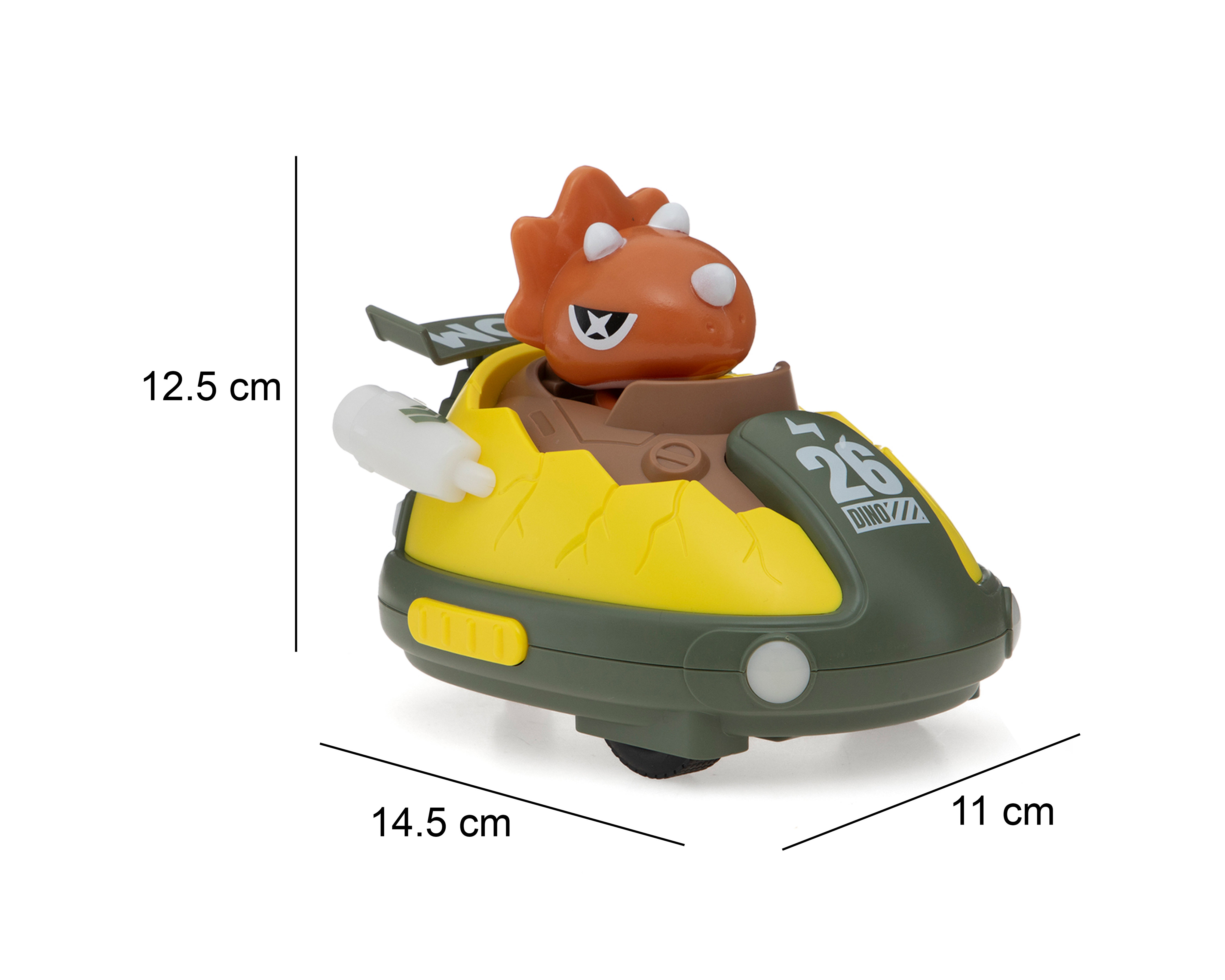 Foto 6 | Foto 6 | Carritos con Control Remoto Bumper Dino Funzone