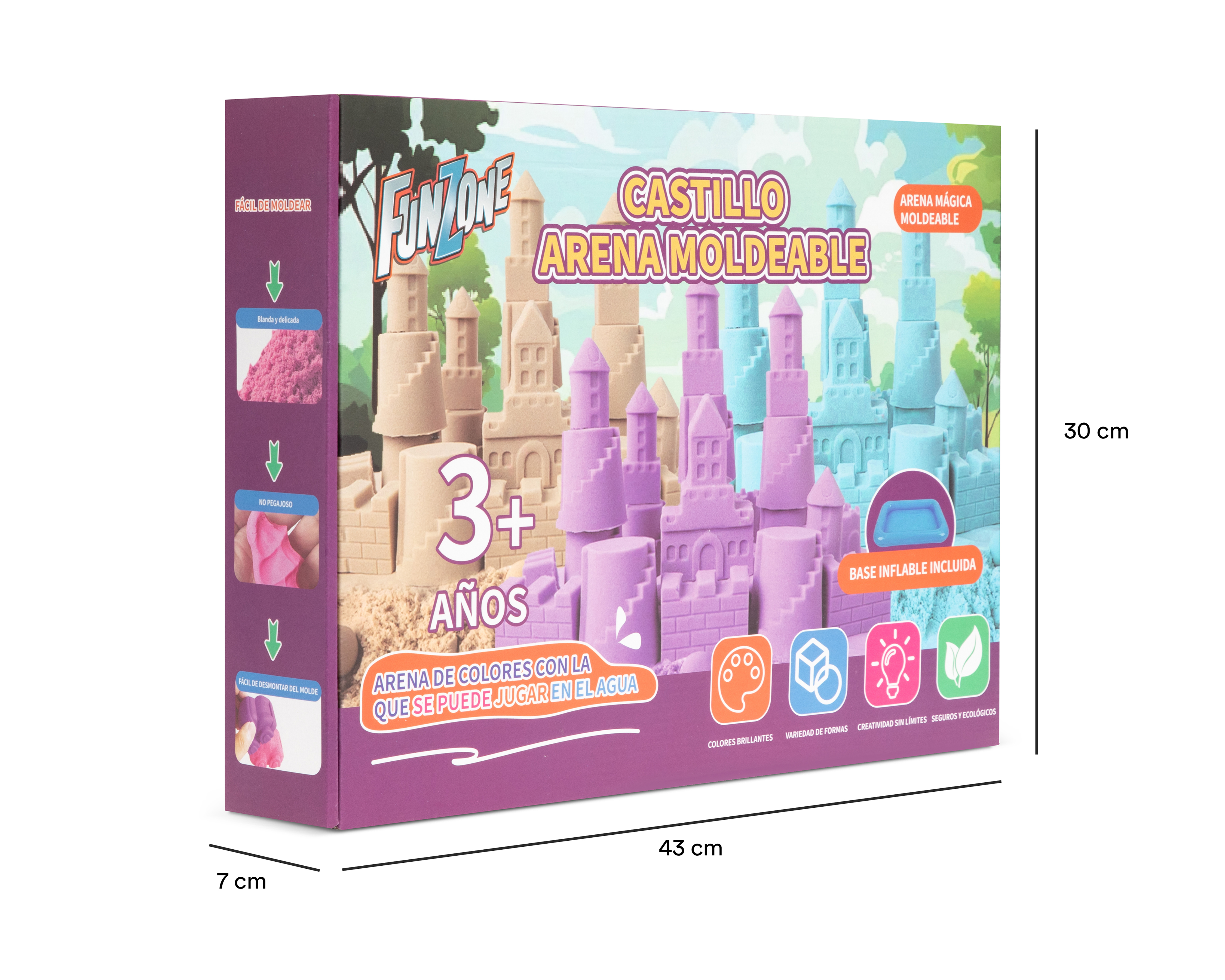 Foto 4 pulgar | Foto 3 | Arena Mágica Moldeable Funzone
