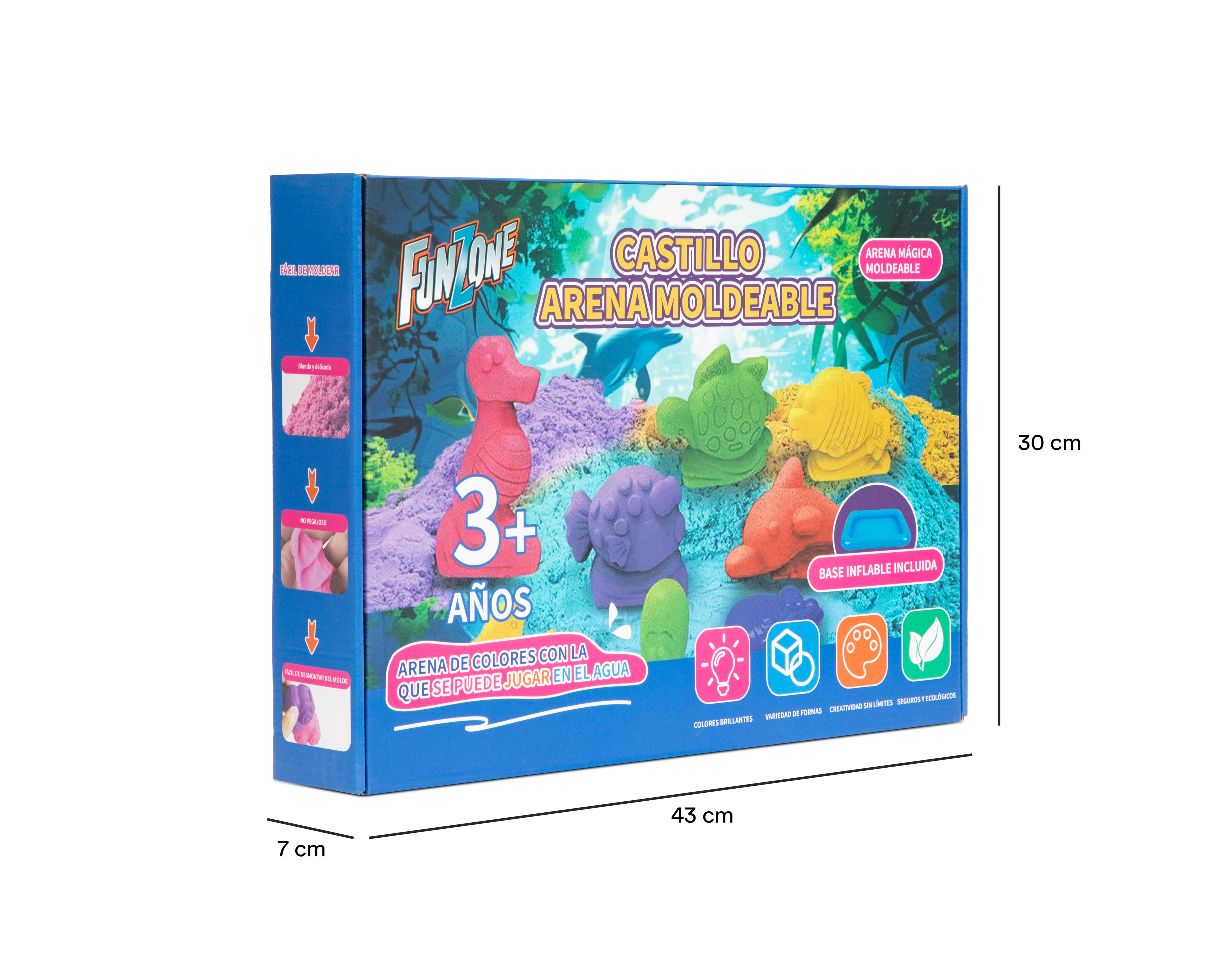 Foto 3 | Foto 3 | Castillo de Arena Moldeable Funzone