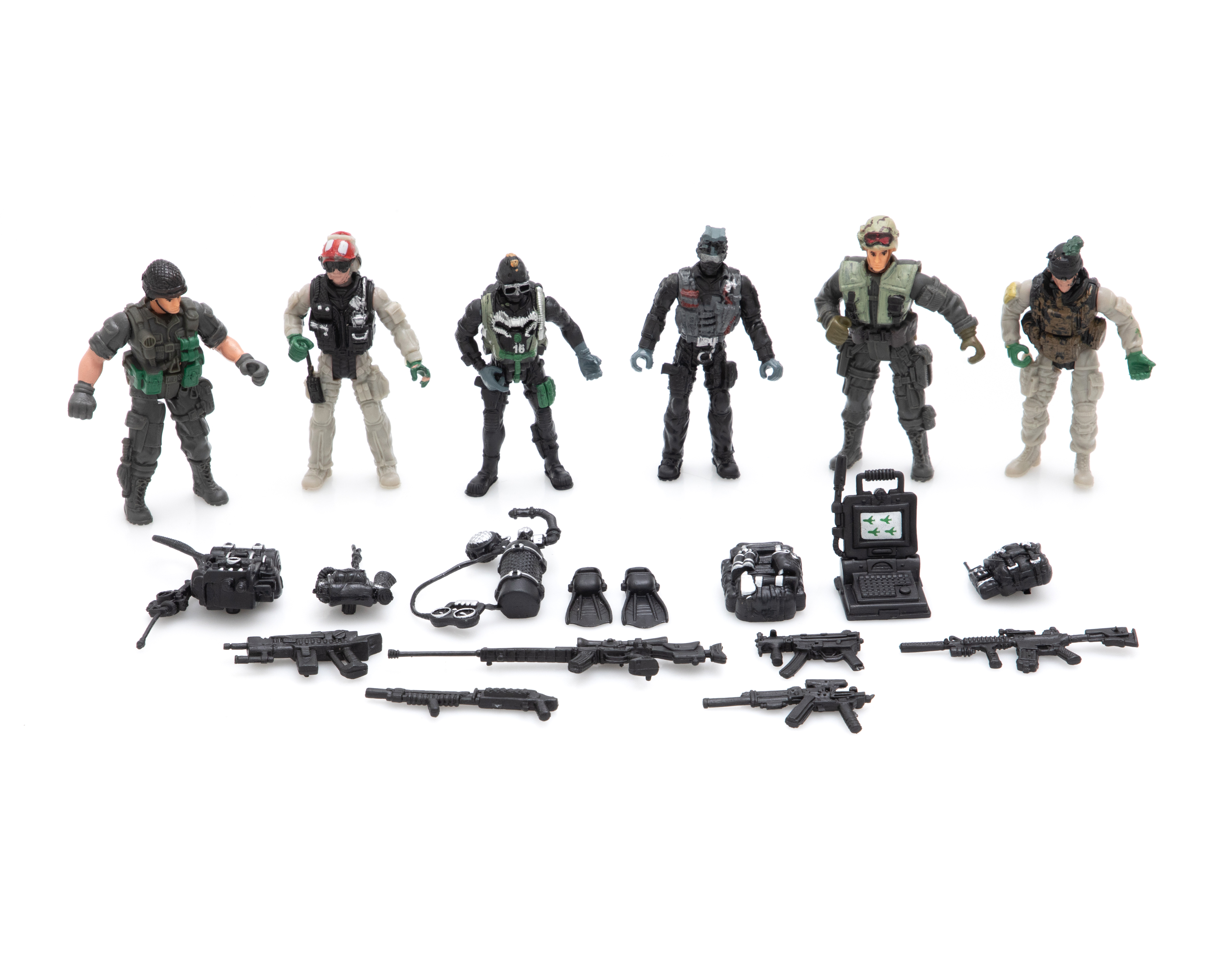 Figuras de Acción Soldados Funzone con Accesorios