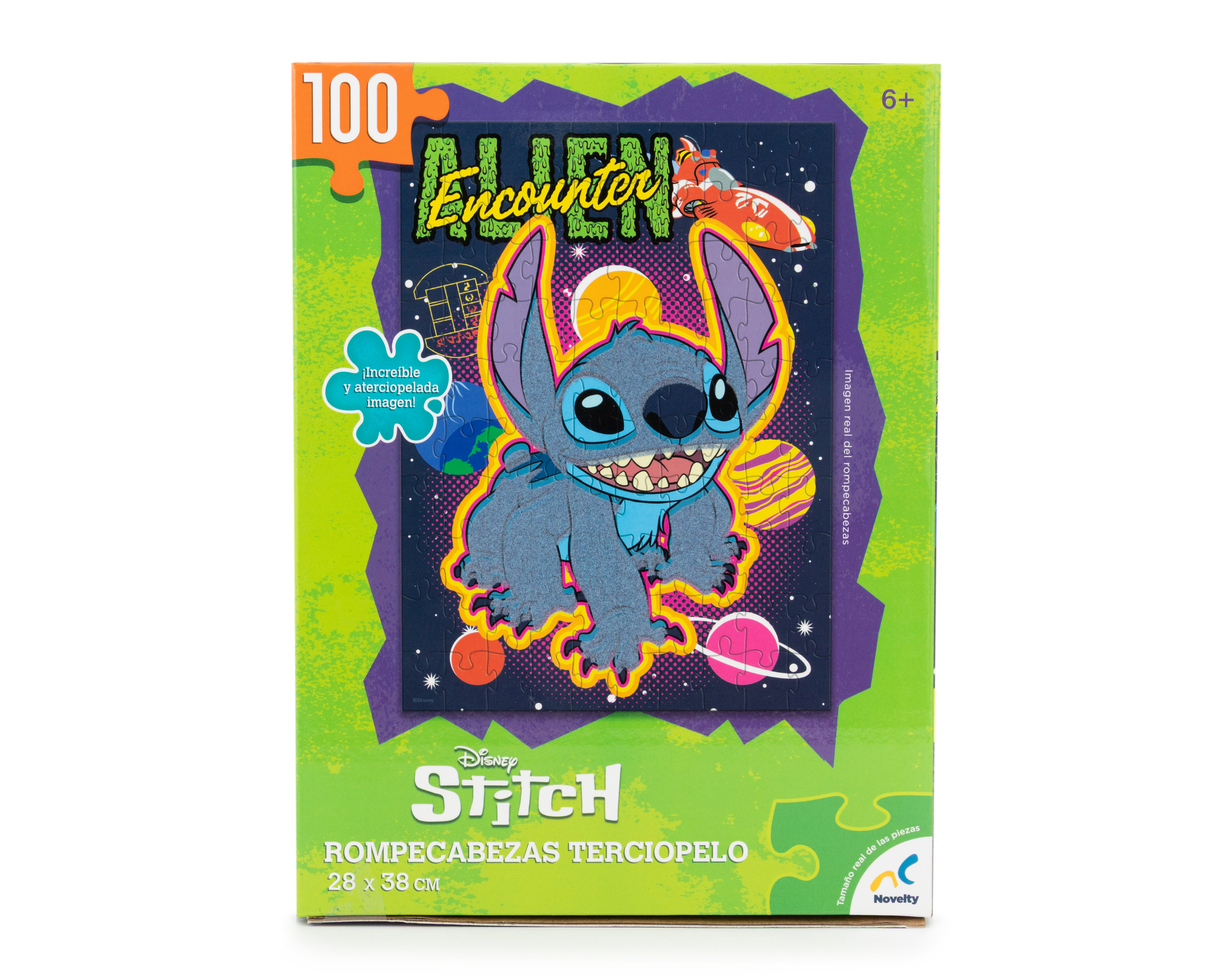 Foto 3 pulgar | Foto 2 | Rompecabezas Stitch Novelty 100 Piezas