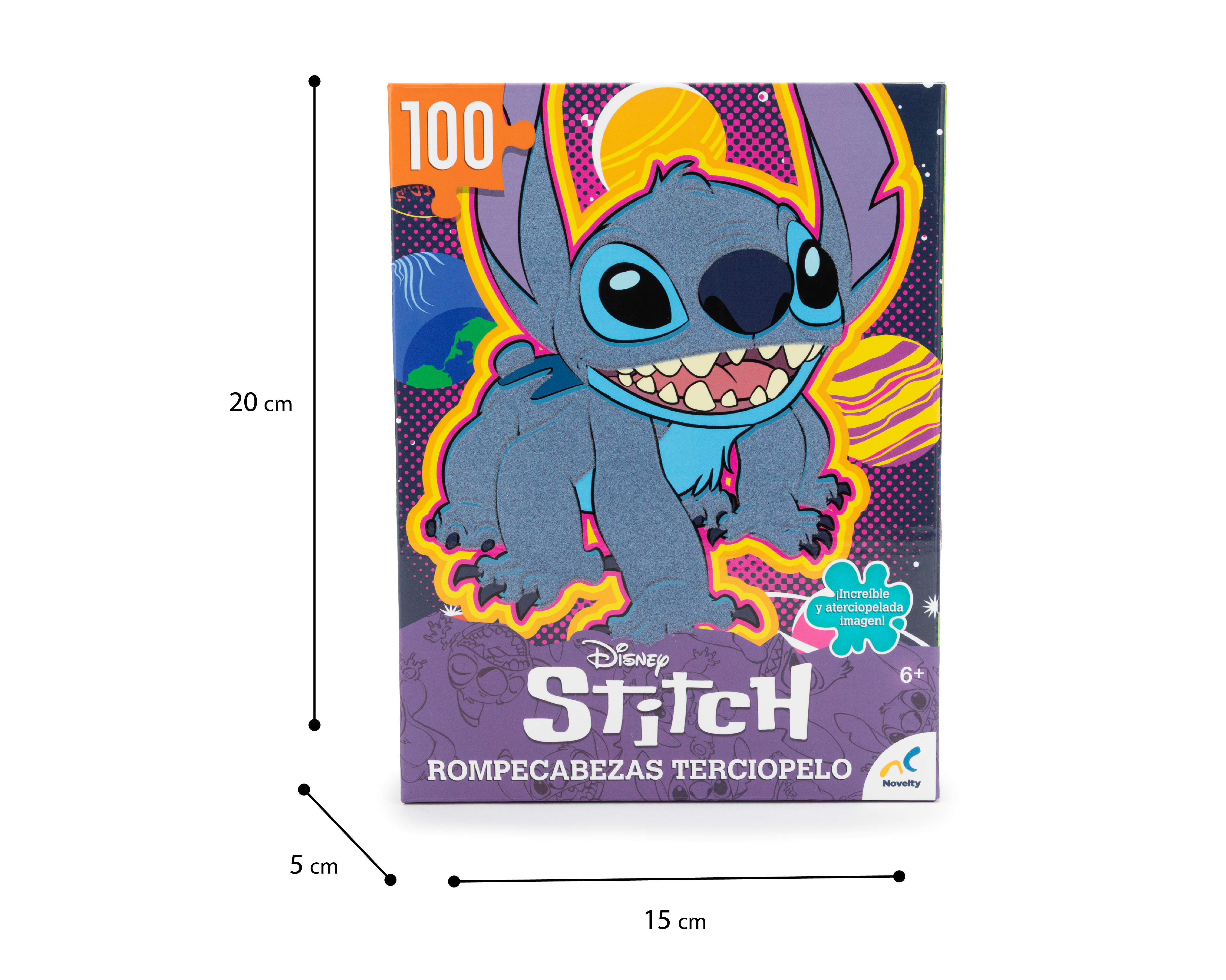 Foto 5 pulgar | Foto 4 | Rompecabezas Stitch Novelty 100 Piezas