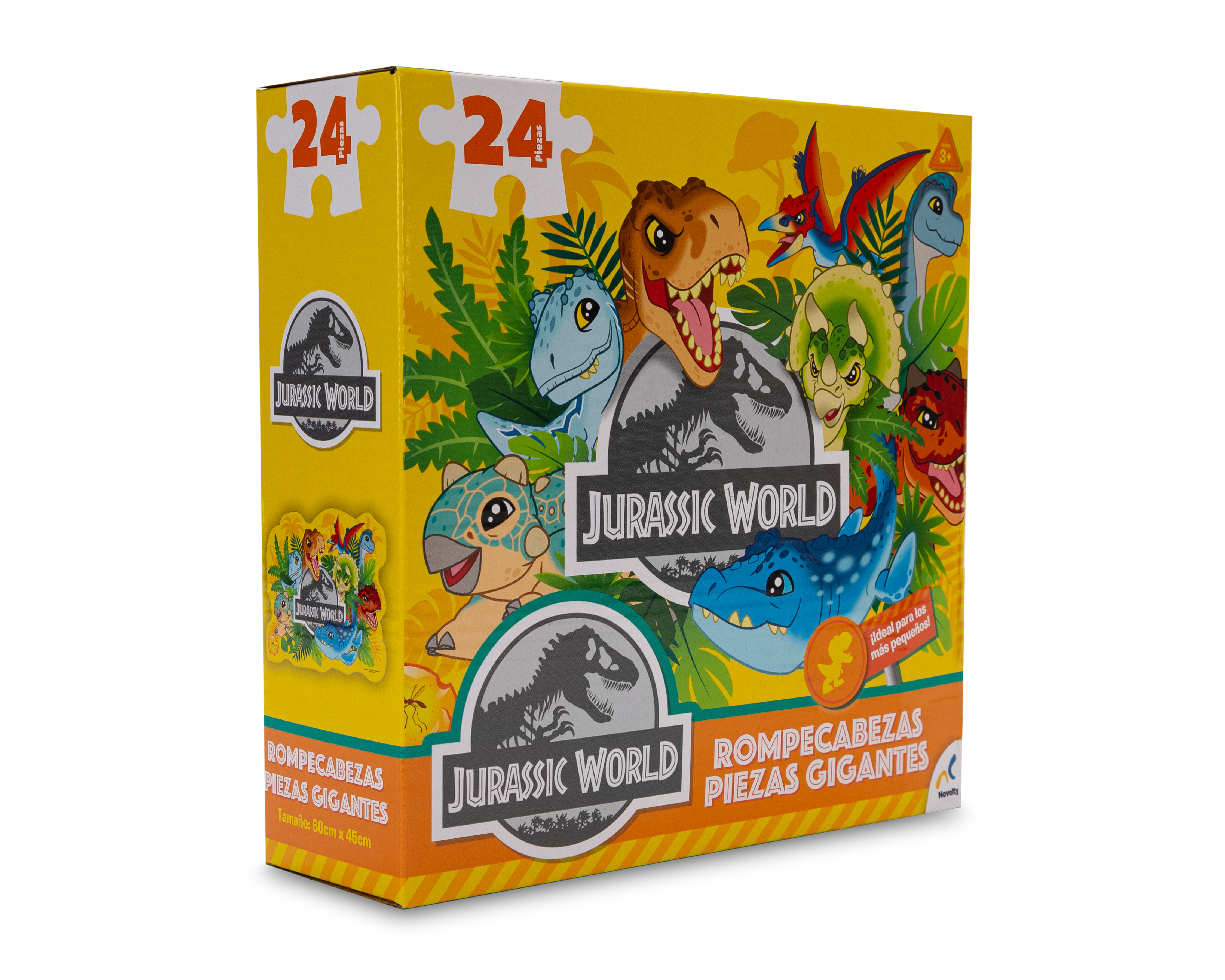 Foto 4 pulgar | Foto 3 | Rompecabezas Jurassic World Novelty 24 Piezas
