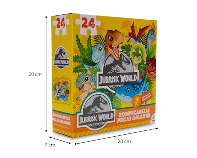 Foto 5 | Foto 5 | Rompecabezas Jurassic World Novelty 24 Piezas
