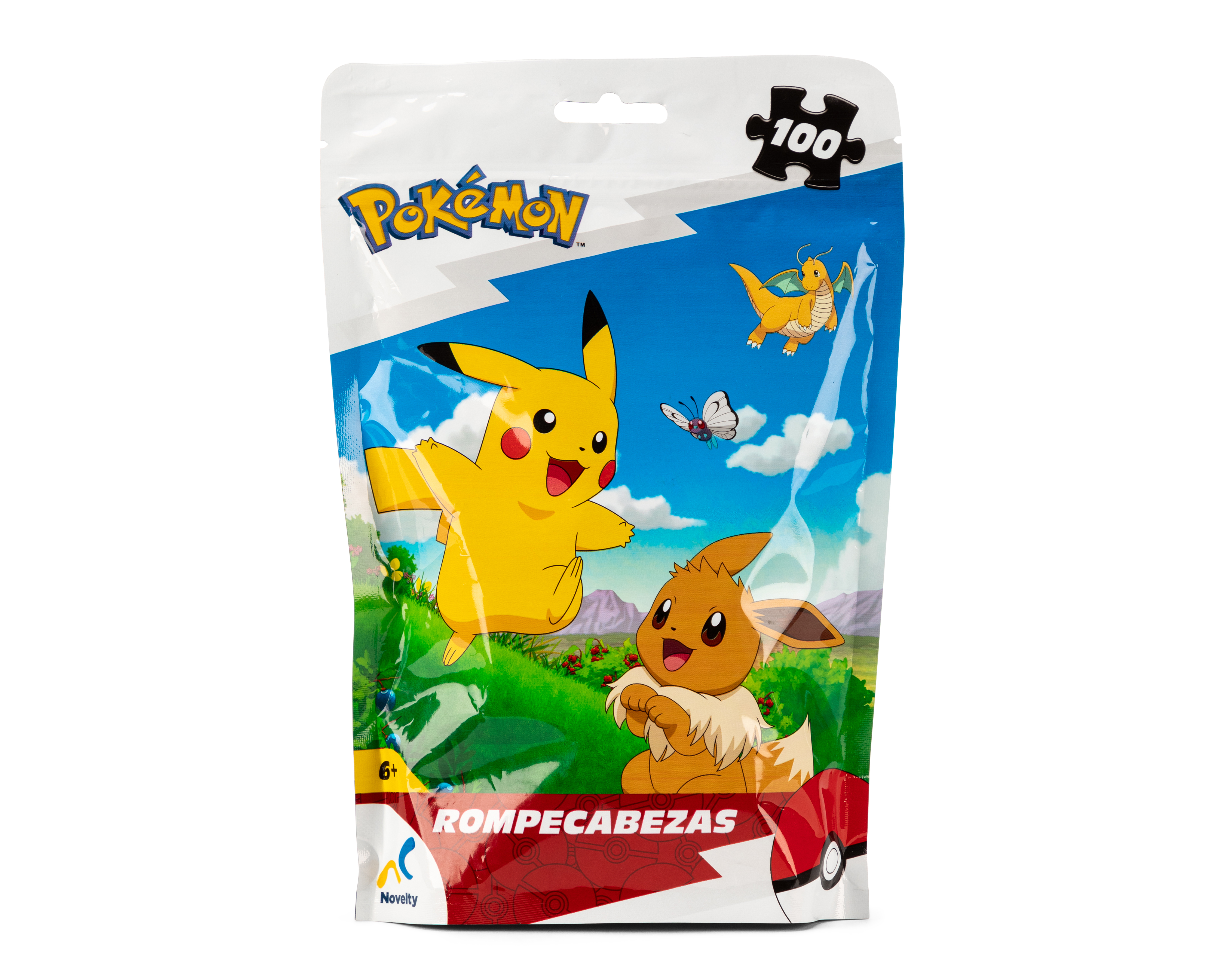 Rompecabezas Pokémon Novelty 100 Piezas