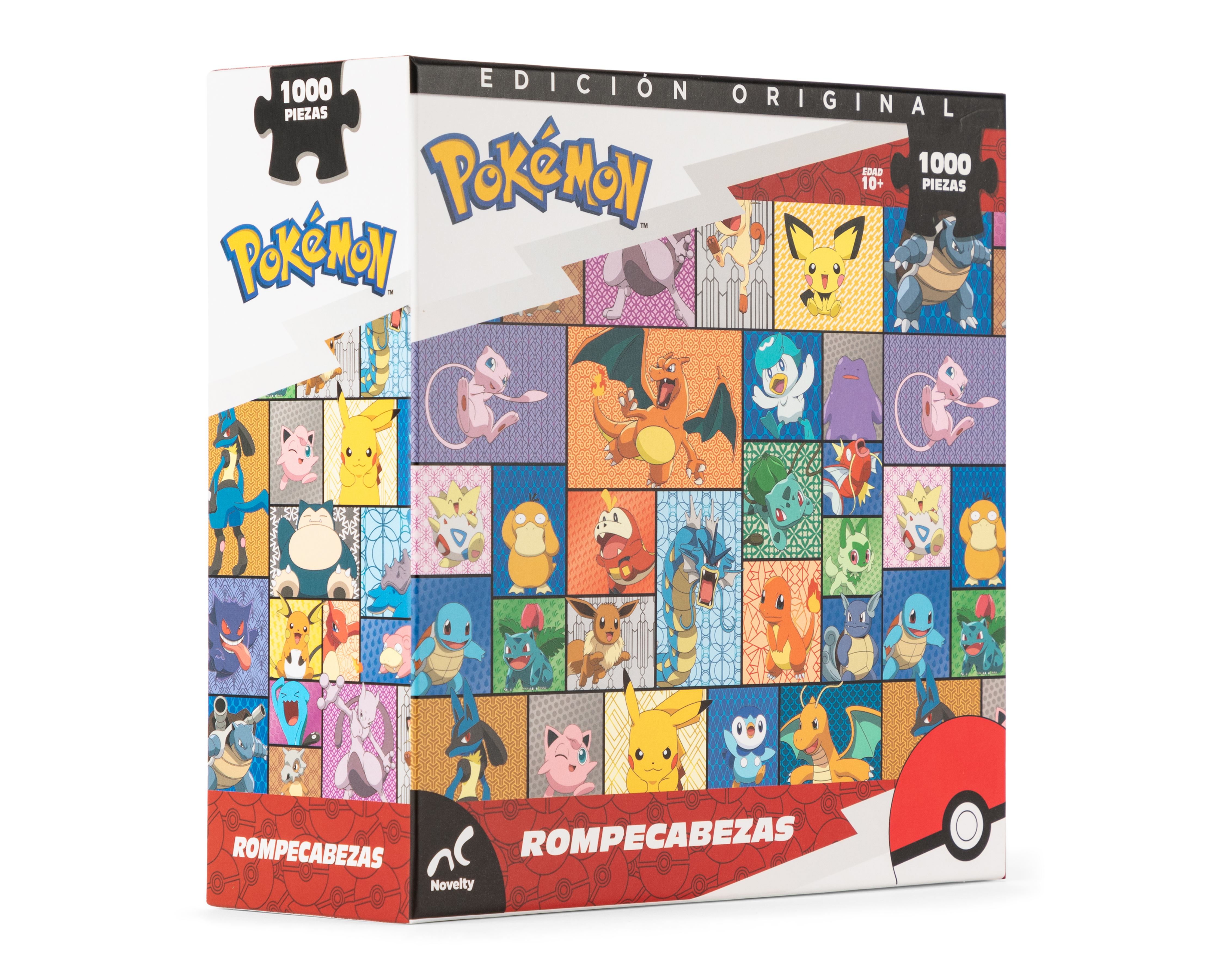 Foto 3 pulgar | Foto 2 | Rompecabezas Pokémon Novelty 1000 Piezas