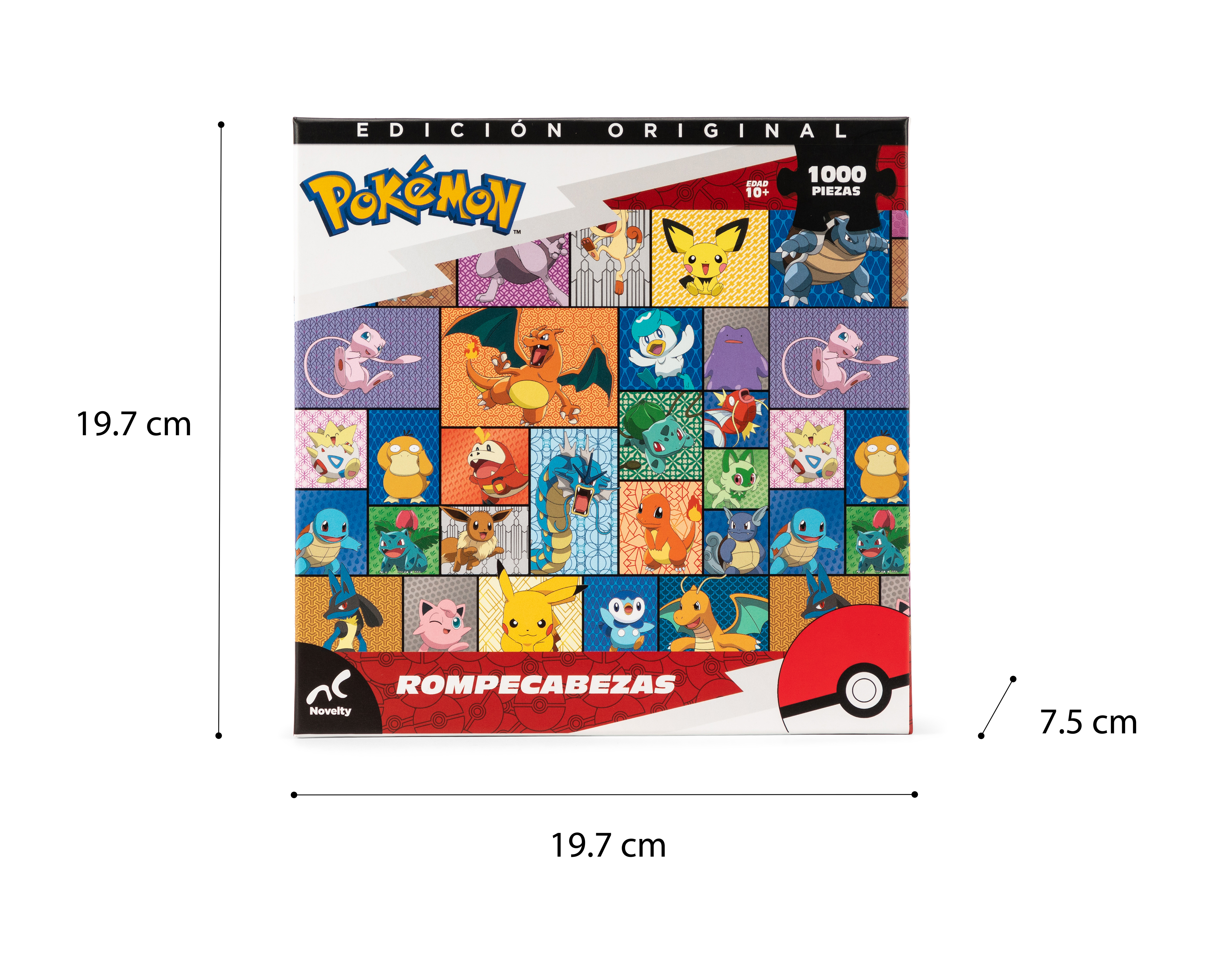 Foto 5 pulgar | Foto 4 | Rompecabezas Pokémon Novelty 1000 Piezas