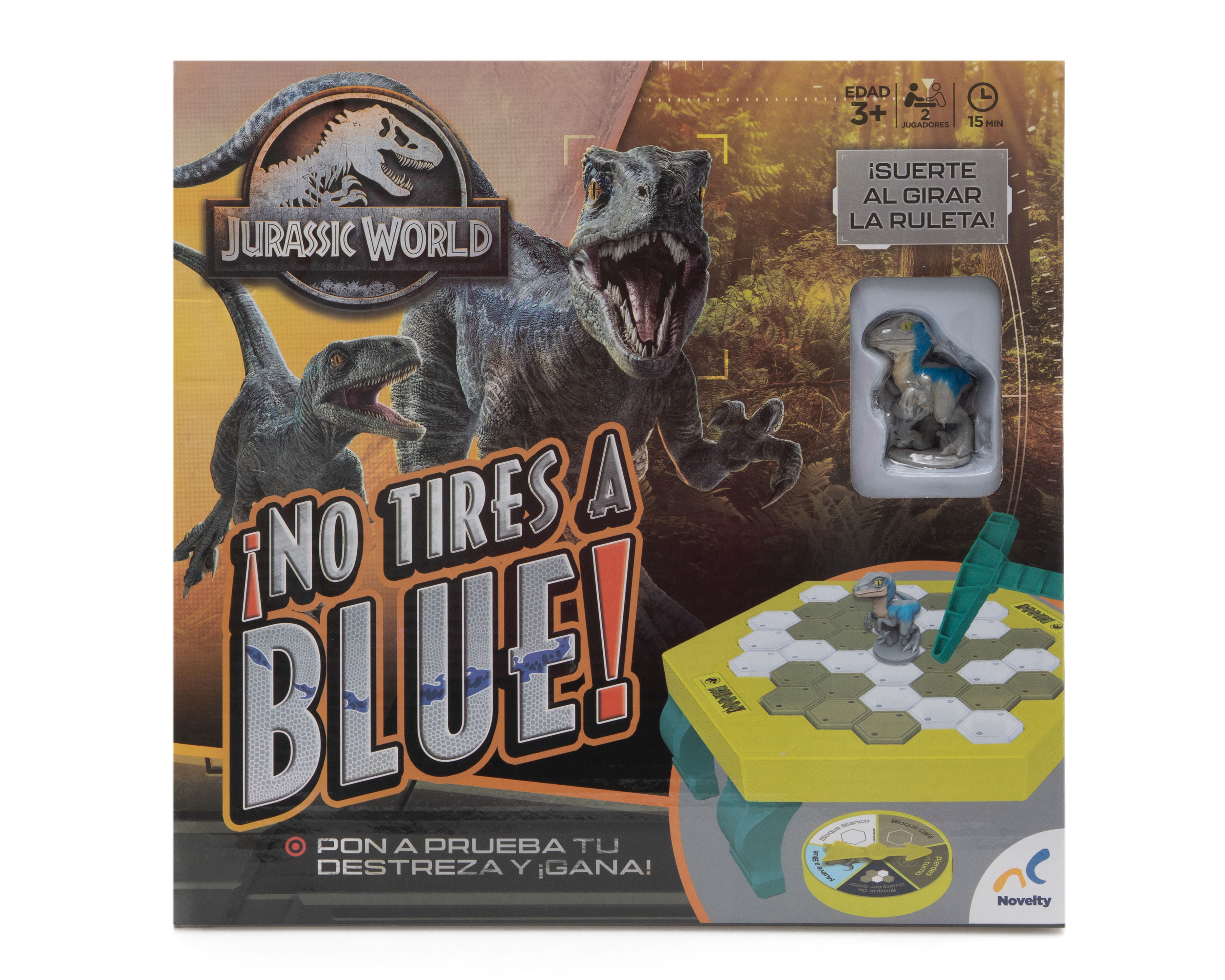 Foto 1 | Foto 1 | Juego de Mesa ¡No Tires a Blue! Jurassic World Novelty