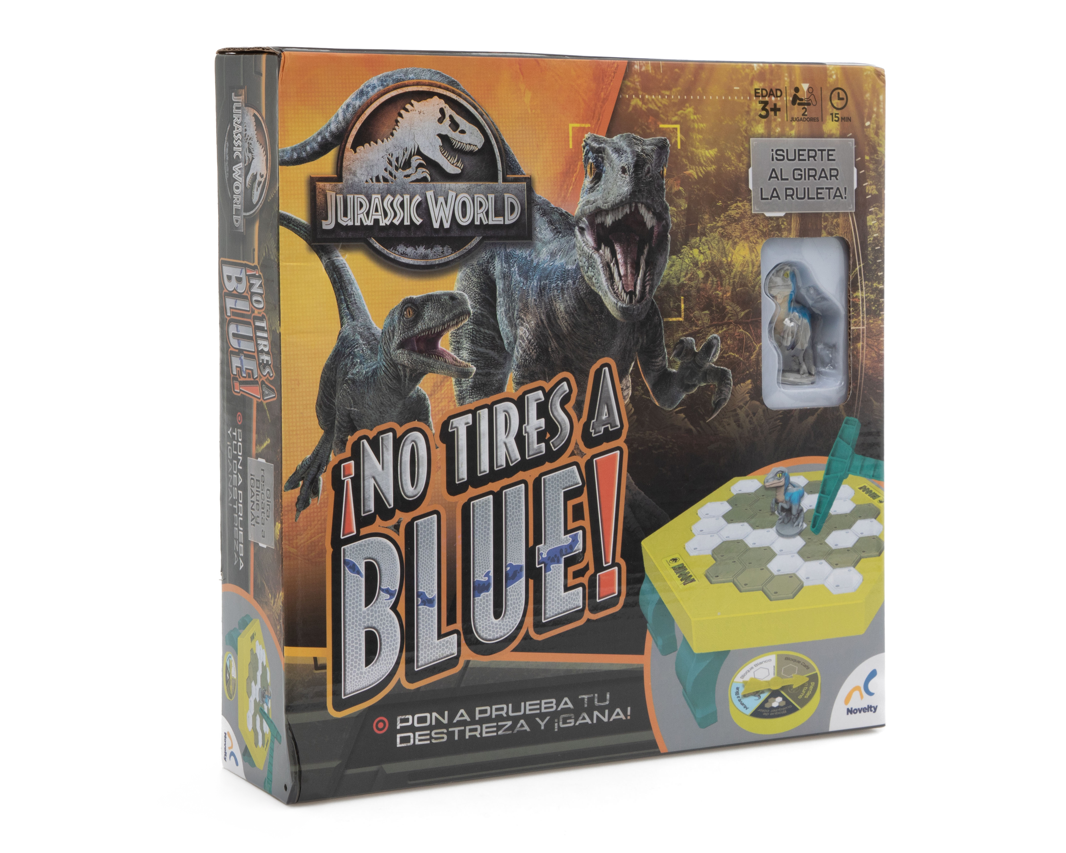 Foto 3 pulgar | Foto 2 | Juego de Mesa ¡No Tires a Blue! Jurassic World Novelty