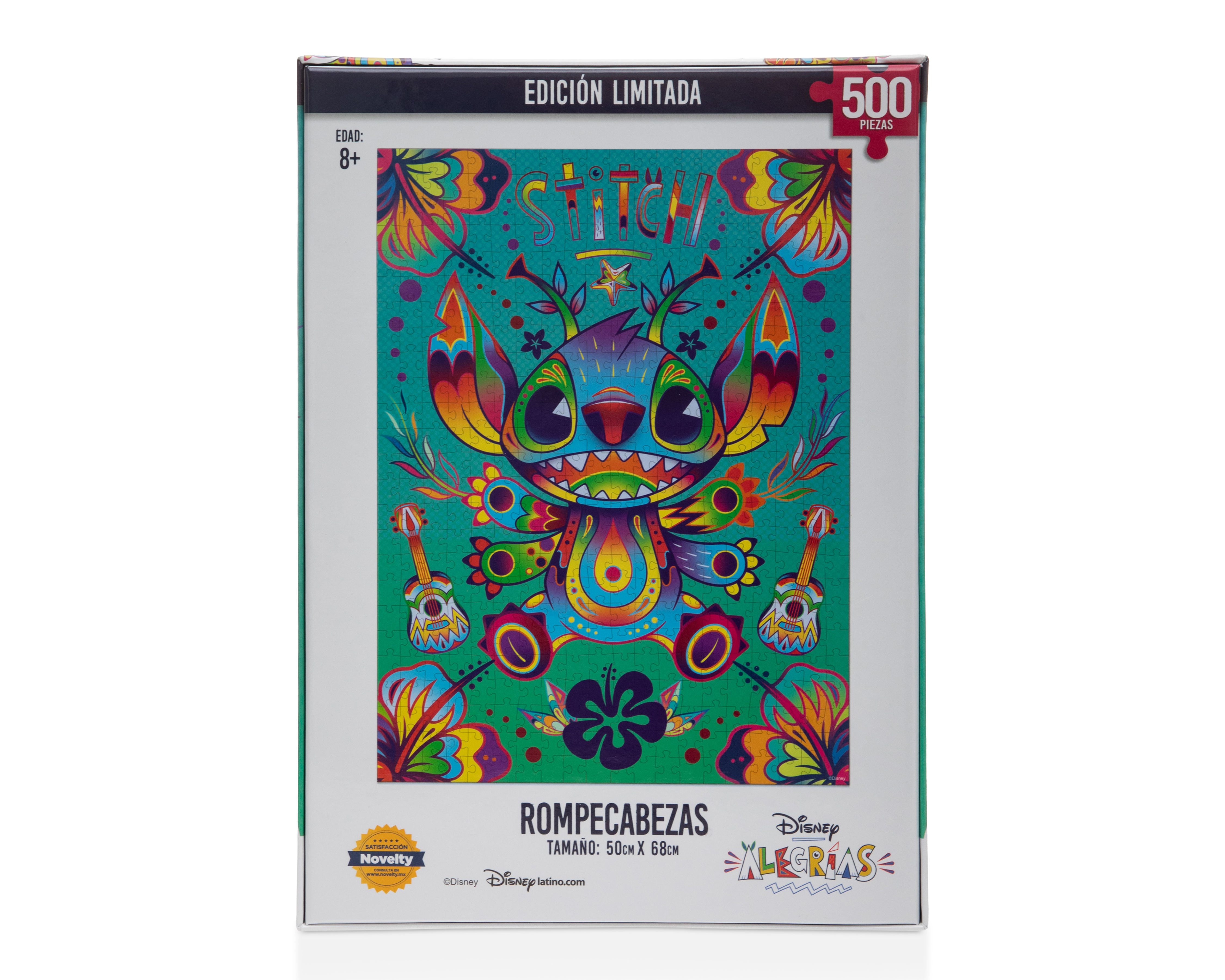 Foto 3 pulgar | Foto 2 | Rompecabezas Disney Alegrías Stitch Novelty 500 Piezas