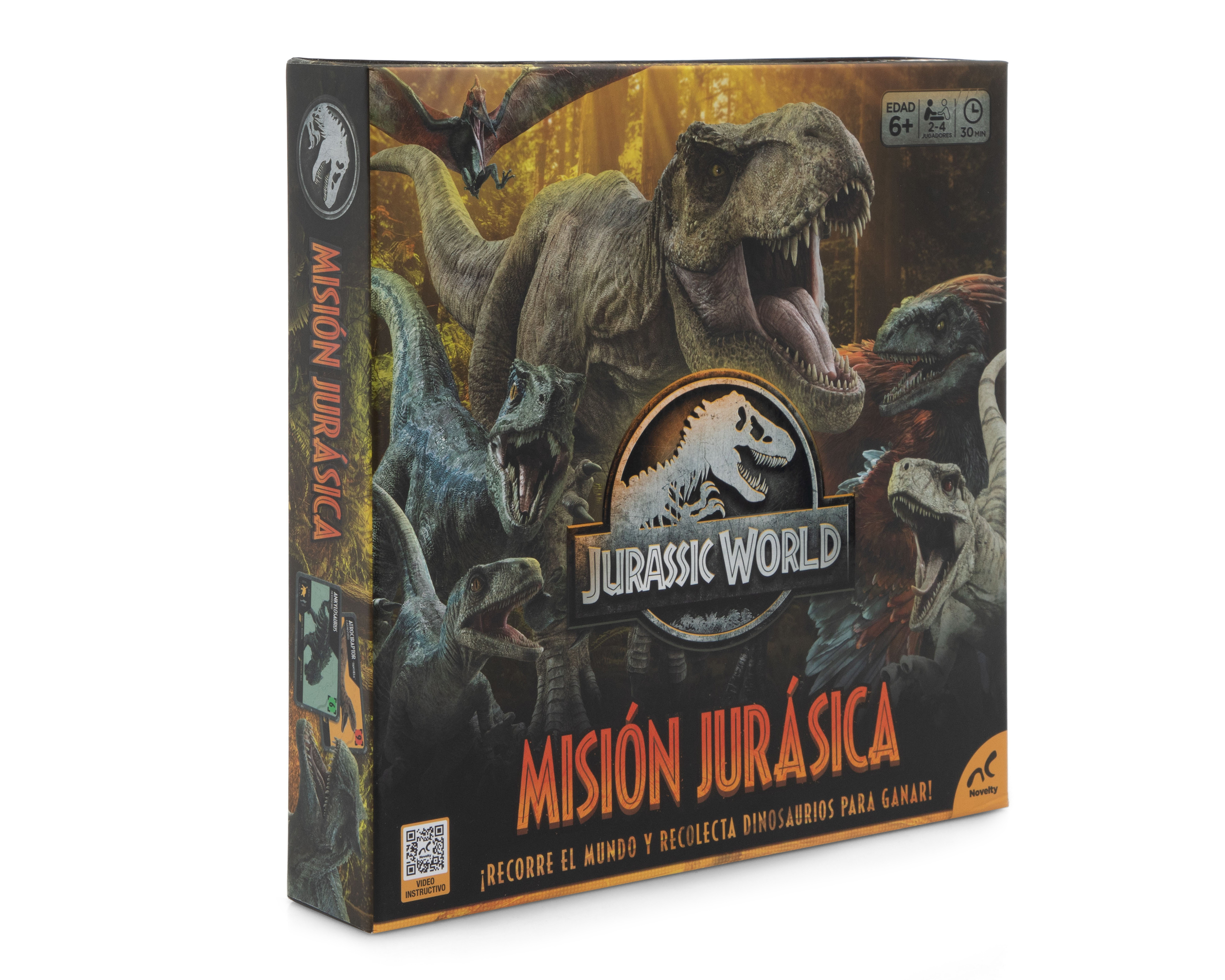 Foto 3 pulgar | Foto 2 | Juego de Mesa Misión Jurásica Jurassic World