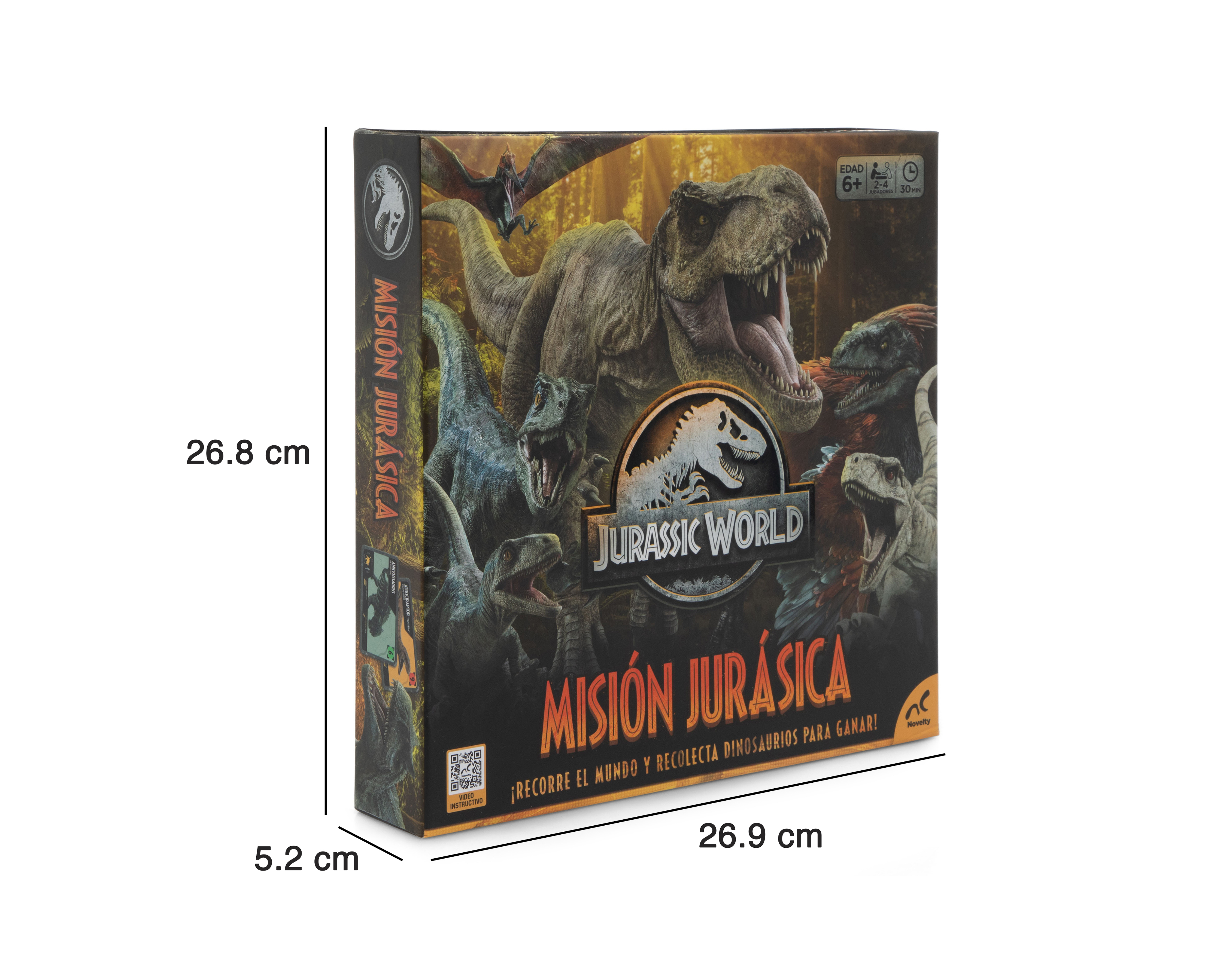 Foto 5 pulgar | Foto 4 | Juego de Mesa Misión Jurásica Jurassic World