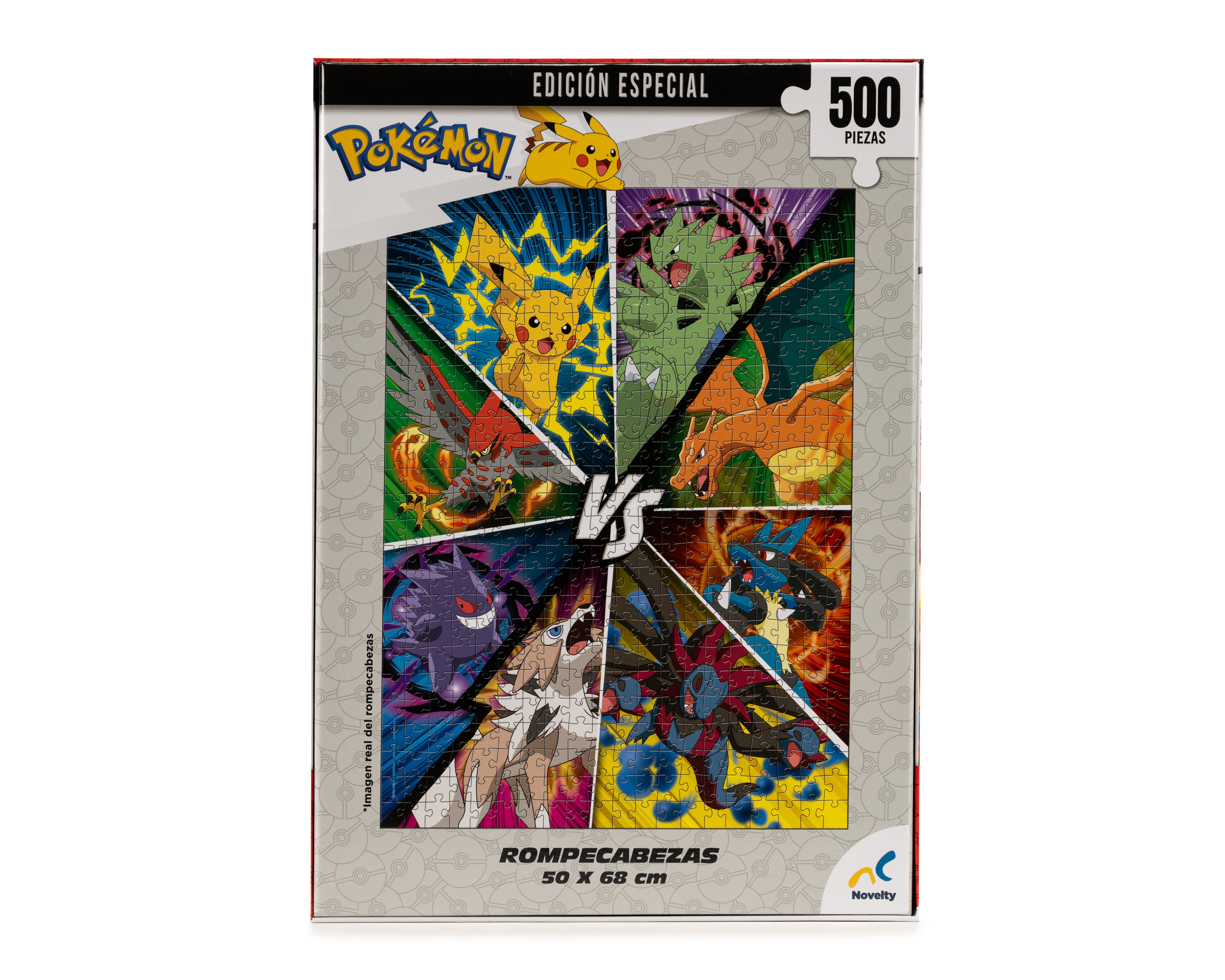 Foto 3 pulgar | Foto 2 | Rompecabezas Pokémon Novelty 500 Piezas