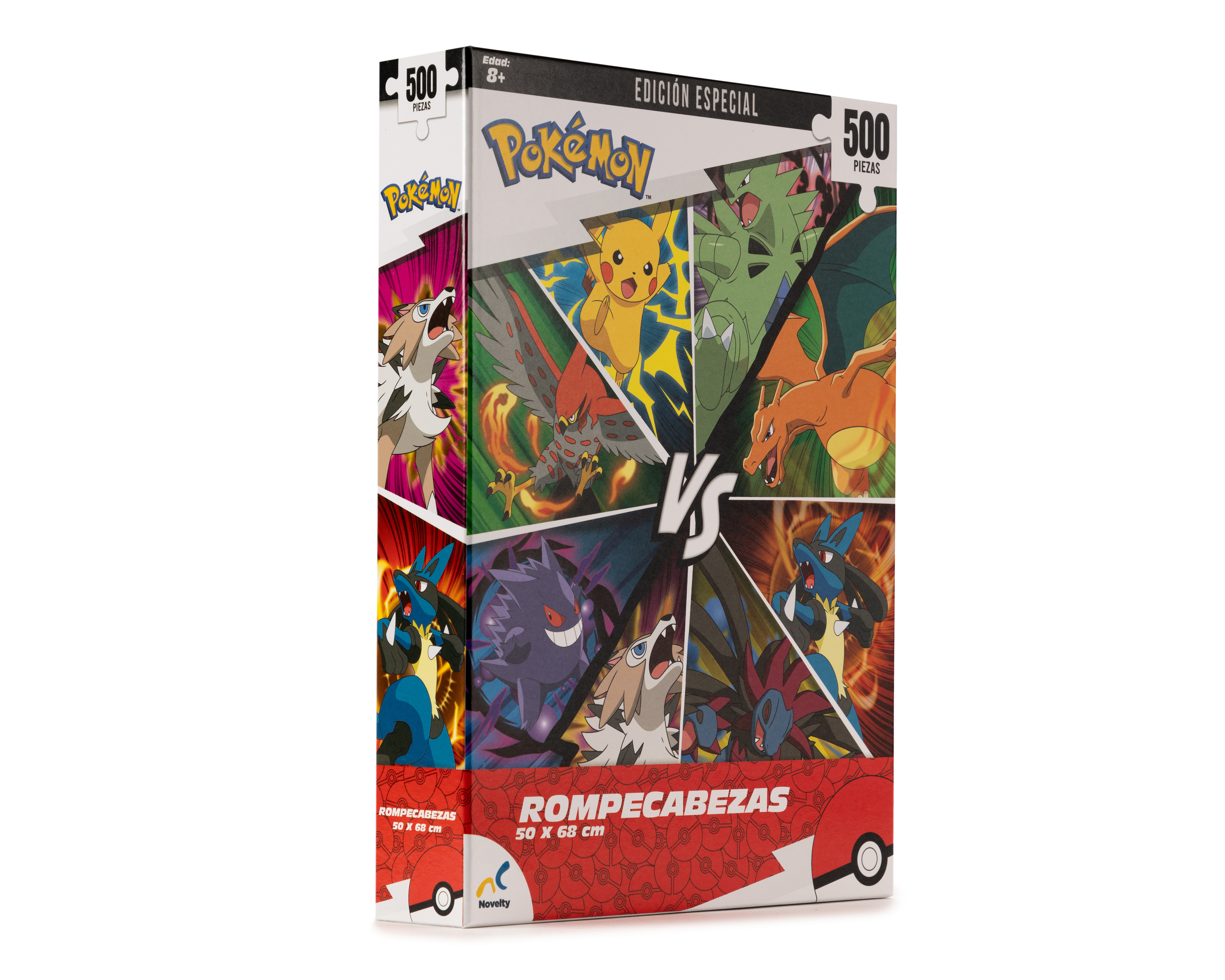 Foto 4 pulgar | Foto 3 | Rompecabezas Pokémon Novelty 500 Piezas