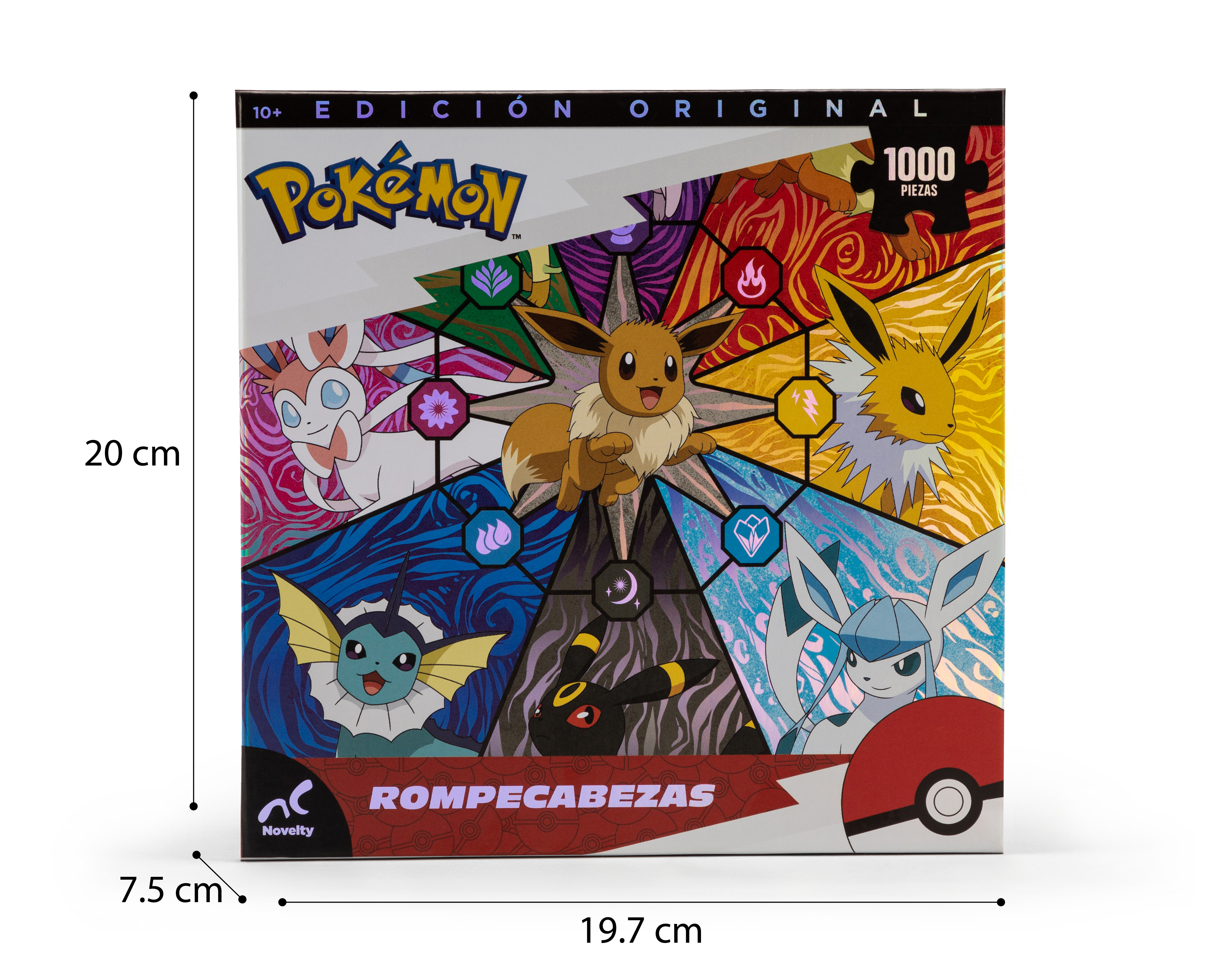 Foto 4 | Foto 4 | Rompecabezas Pokémon Novelty 1000 Piezas