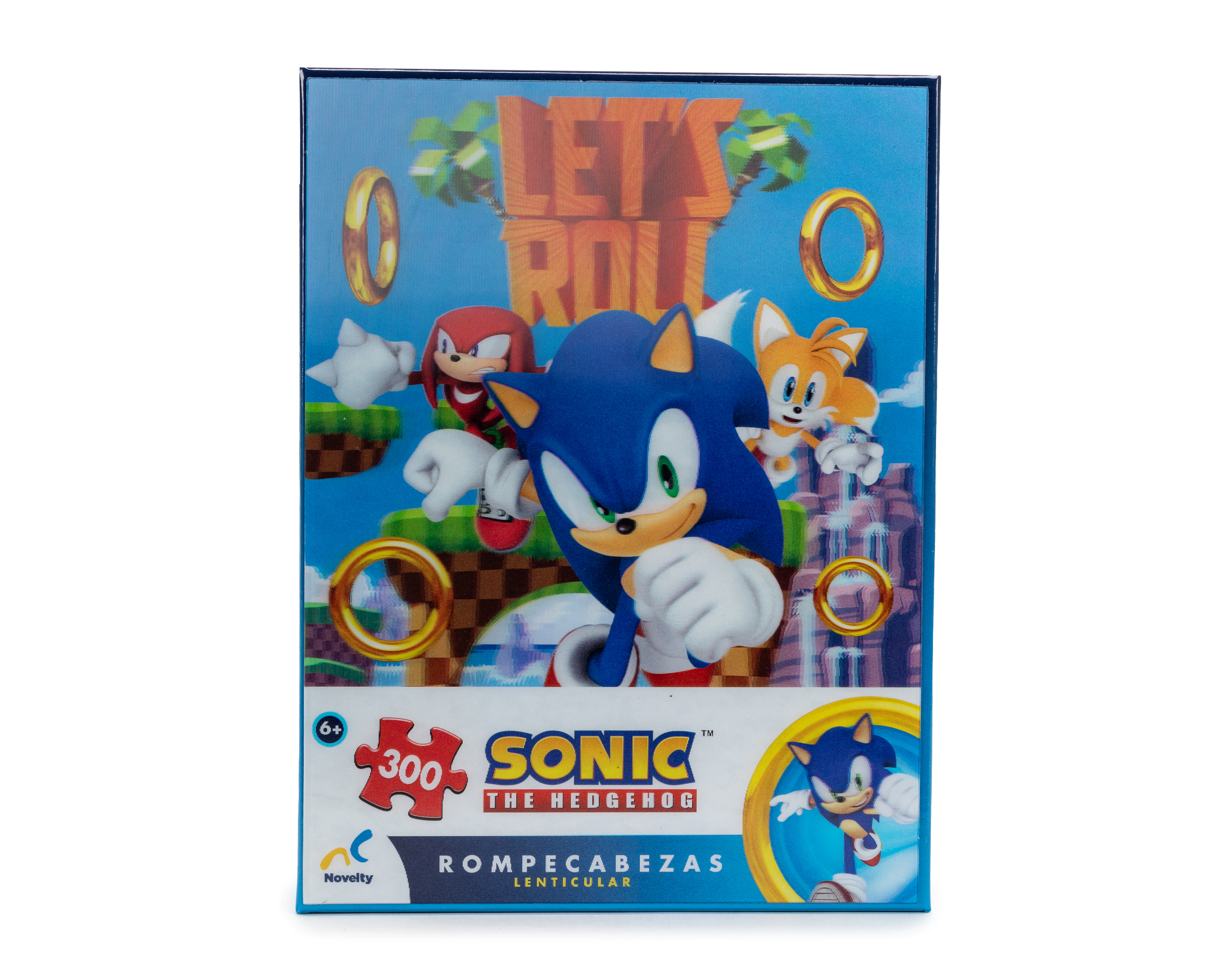 Foto 1 | Foto 1 | Rompecabezas Lenticular Sonic 300 Piezas
