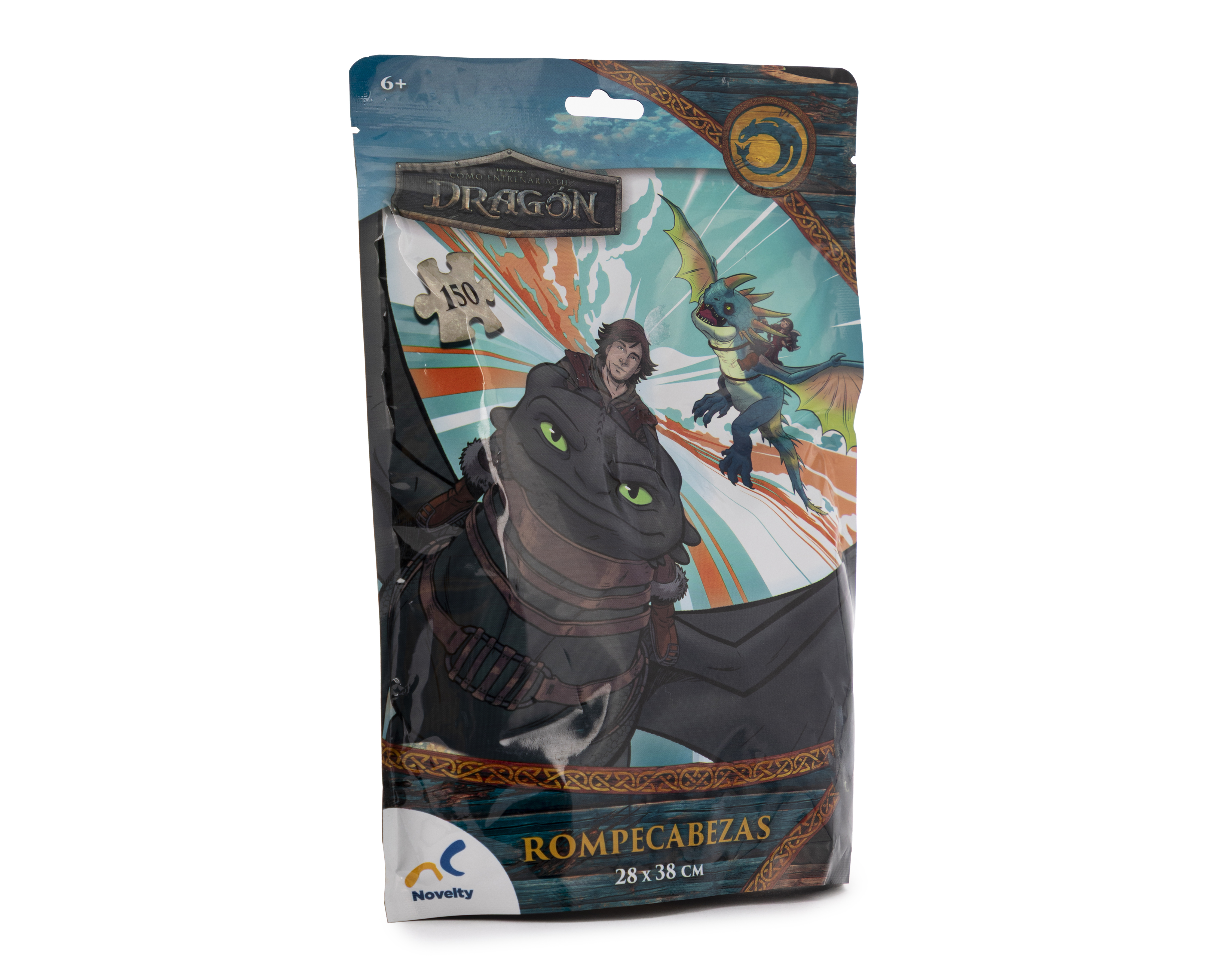 Foto 4 pulgar | Foto 3 | Rompecabezas Como Entrenar a tu Dragón Novelty 150 Piezas