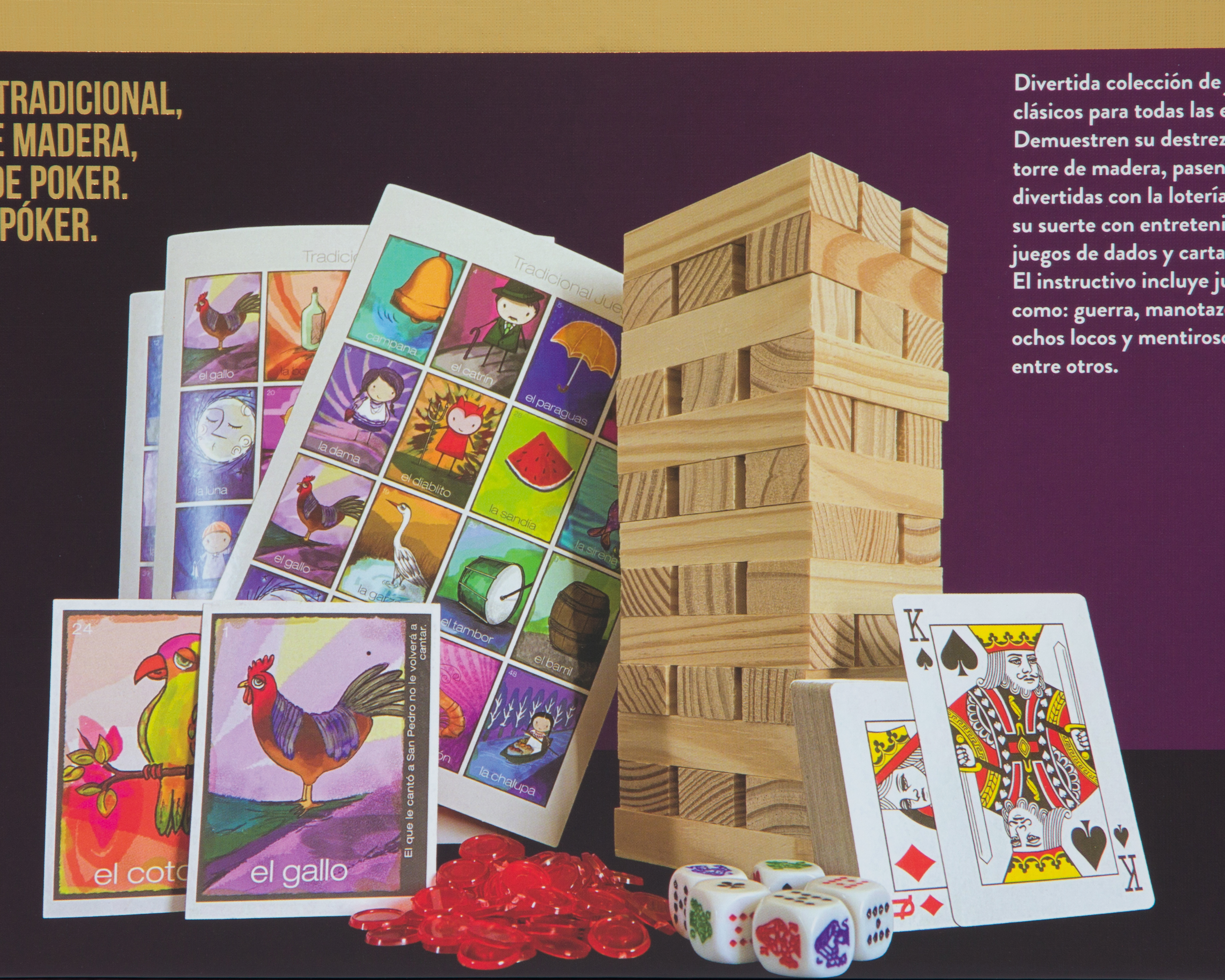 Foto 3 | Foto 3 | Set de Juegos Tradicionales Novelty