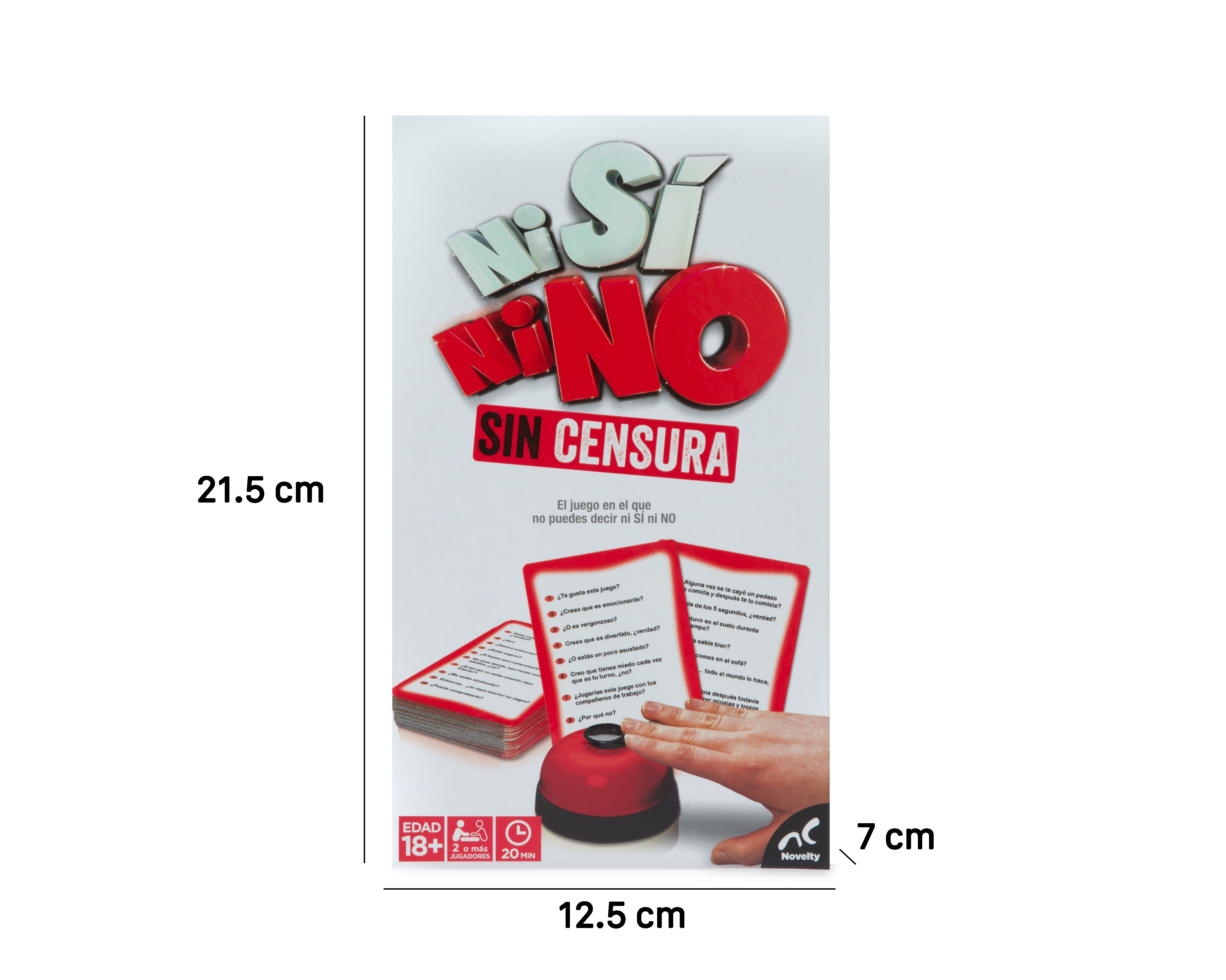 Foto 4 | Foto 4 | Juego de Mesa Ni Sí Ni No Sin Censura Novelty