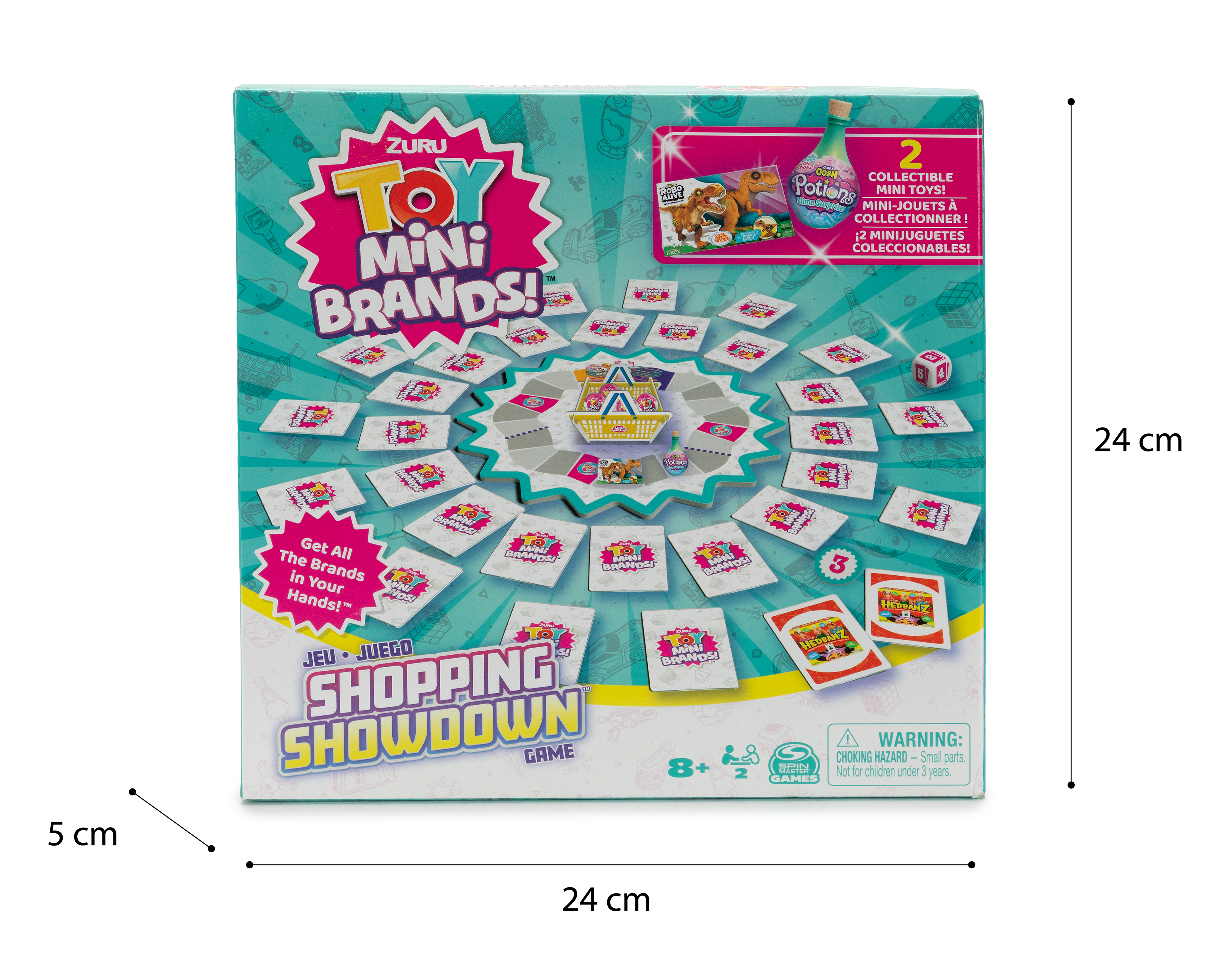 Foto 5 pulgar | Foto 4 | Juego de Mesa Shopping Showdown Game Zuru Toy Mini Brands