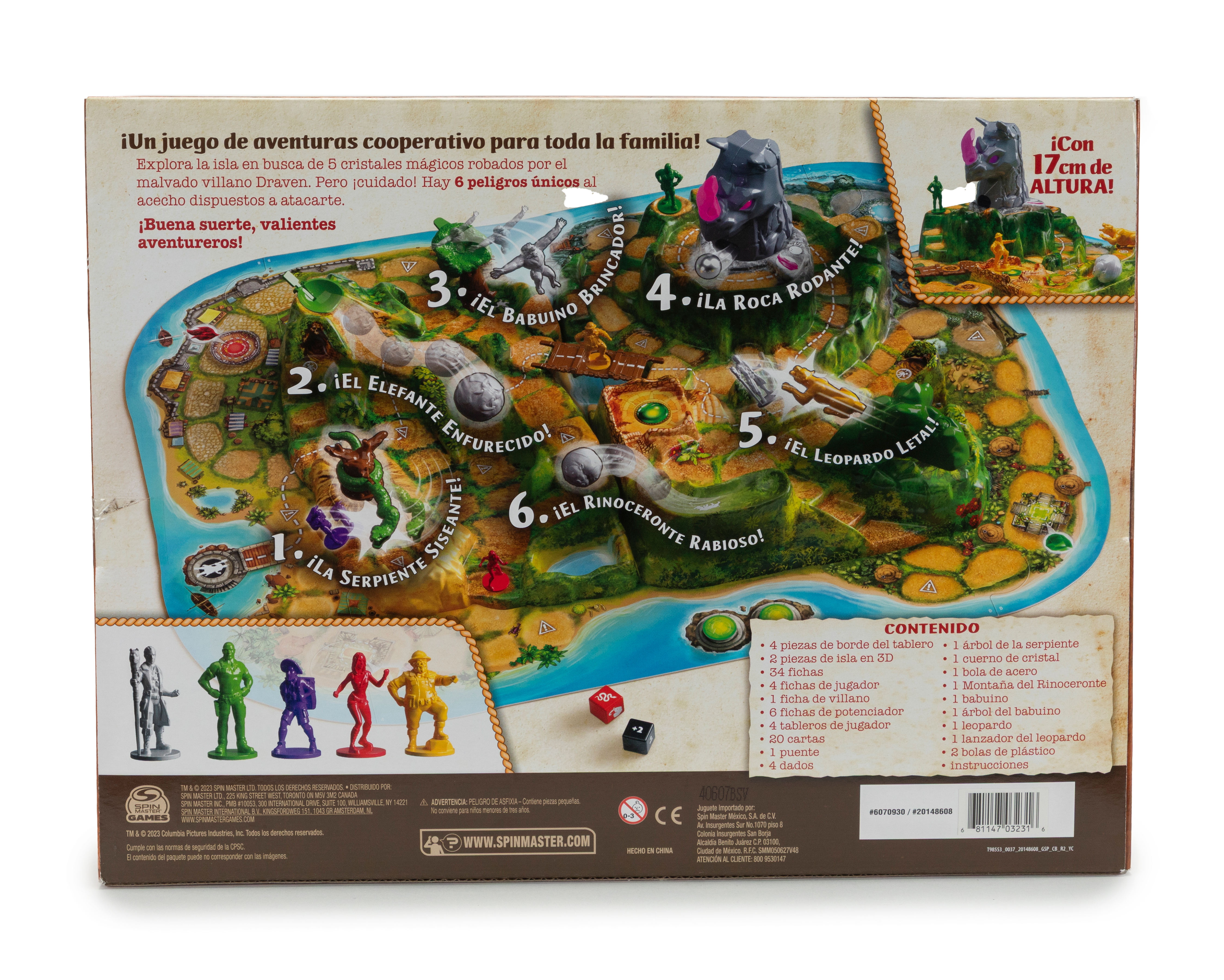 Foto 2 | Foto 2 | Juego de Mesa Jumanji Estampida Spin Master