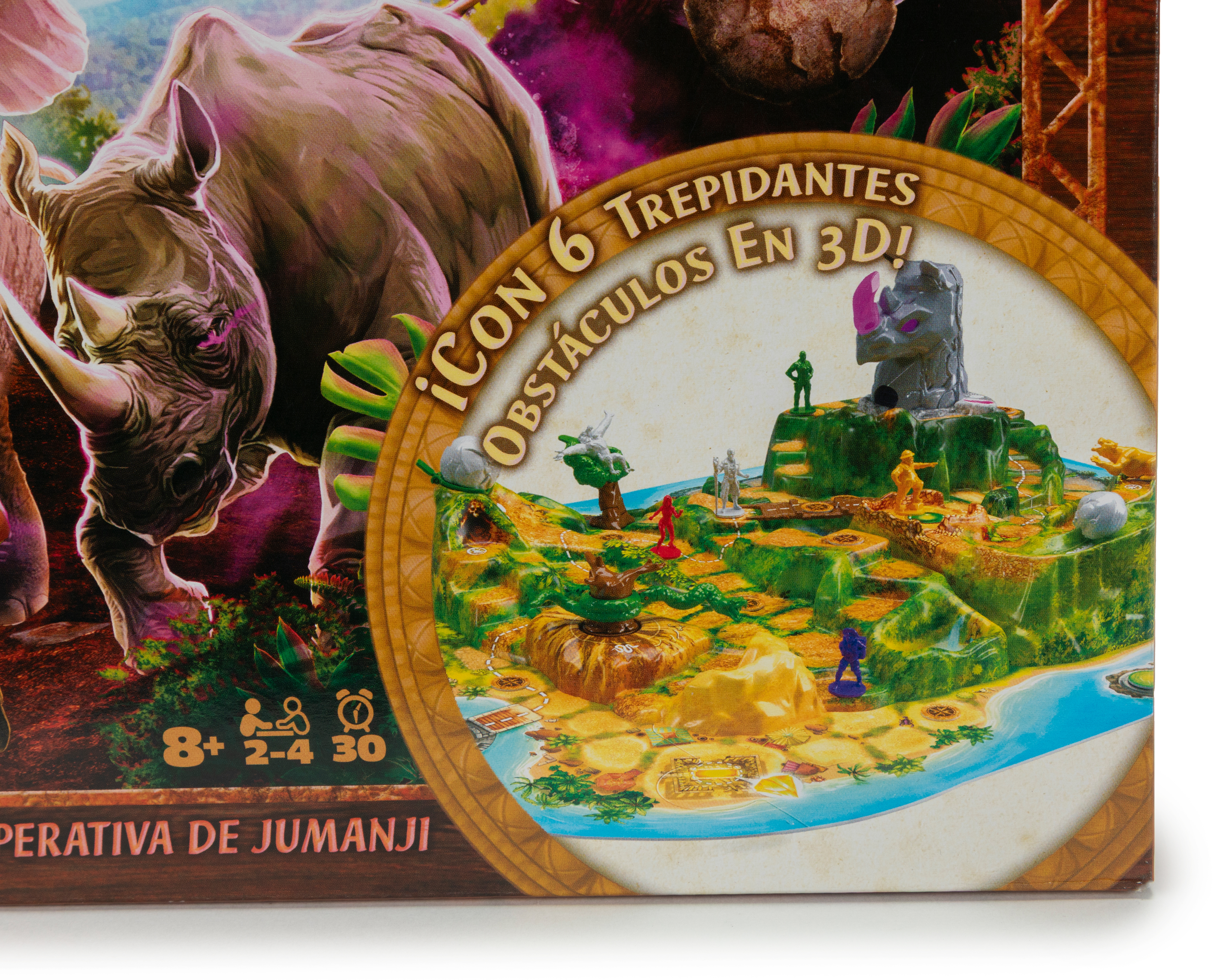 Foto 4 pulgar | Foto 3 | Juego de Mesa Jumanji Estampida Spin Master