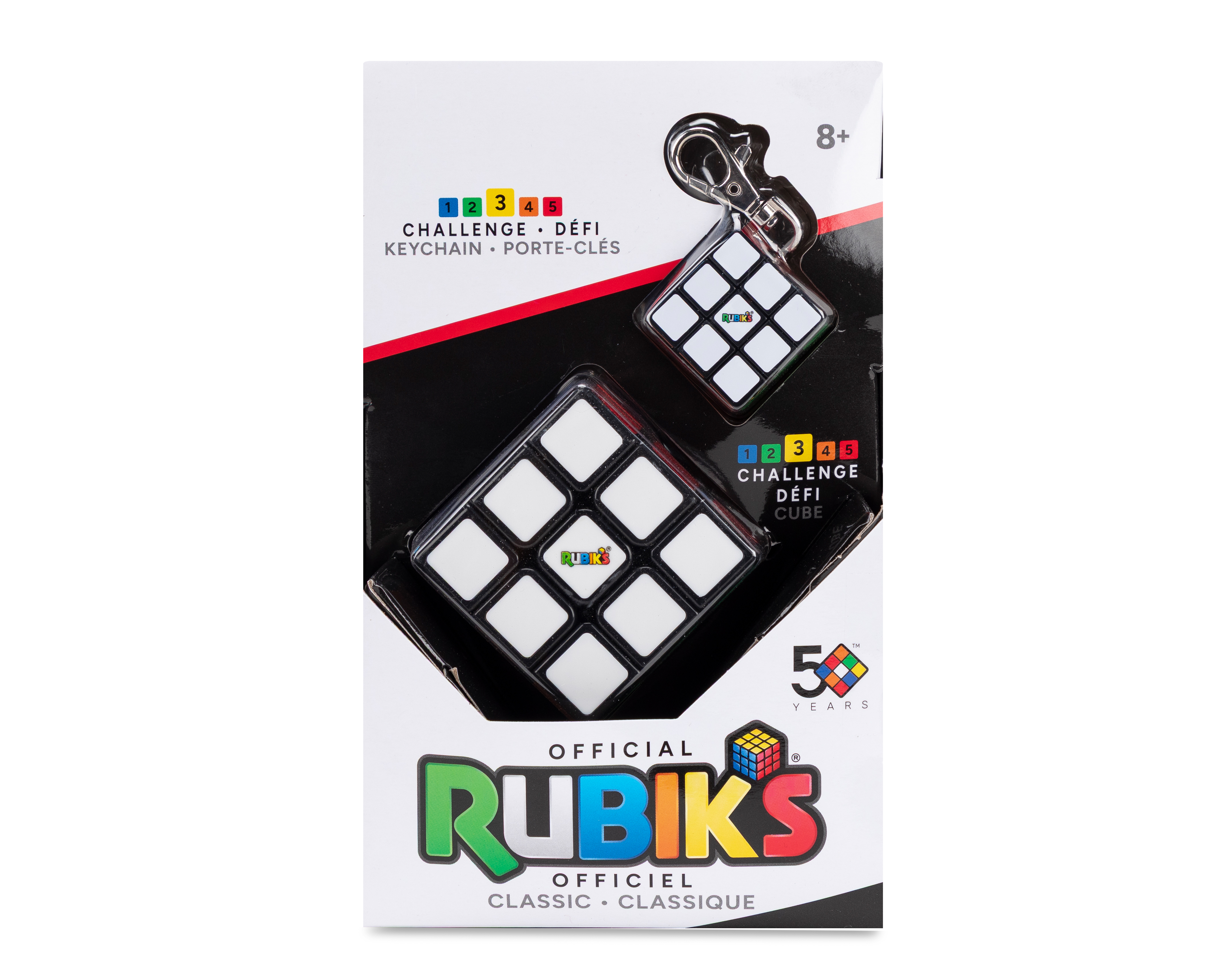 Foto 1 | Foto 1 | Cubo Rubik 3x3 con Llavero Rubik's Official