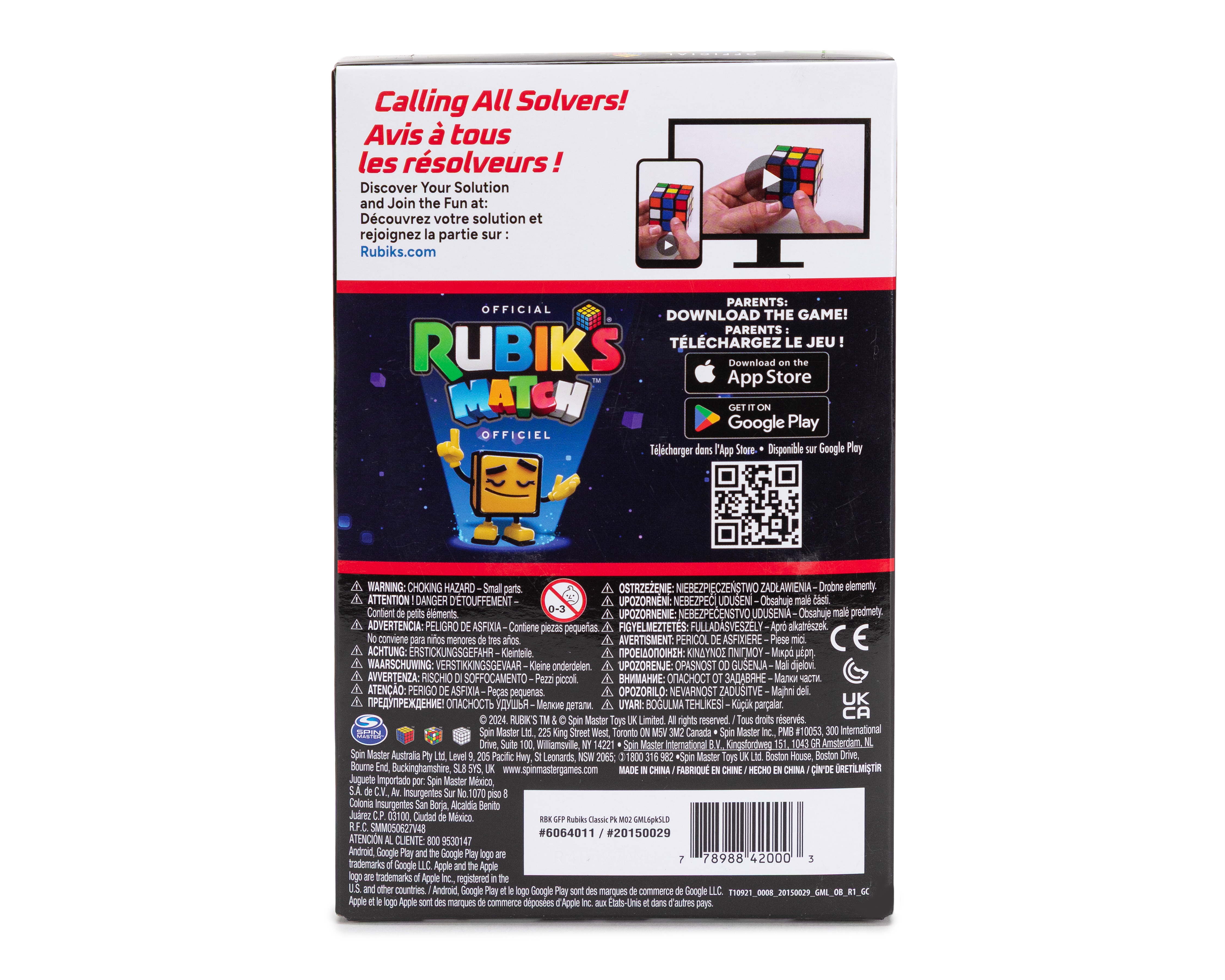 Foto 3 pulgar | Foto 2 | Cubo Rubik 3x3 con Llavero Rubik's Official