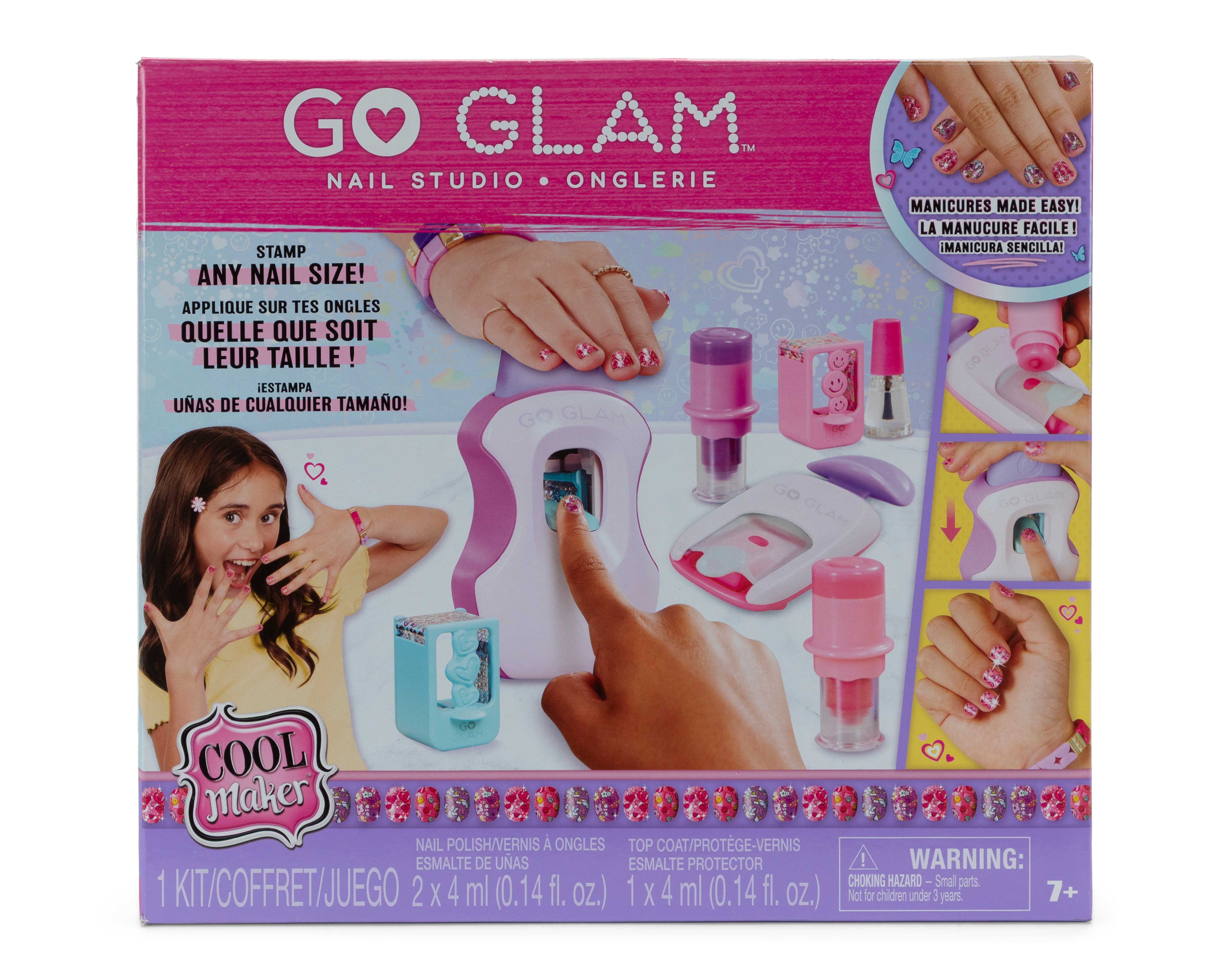 Foto 4 pulgar | Foto 3 | Juego de Uñas y Manicure Spin Master Go Glam! Nail Studio