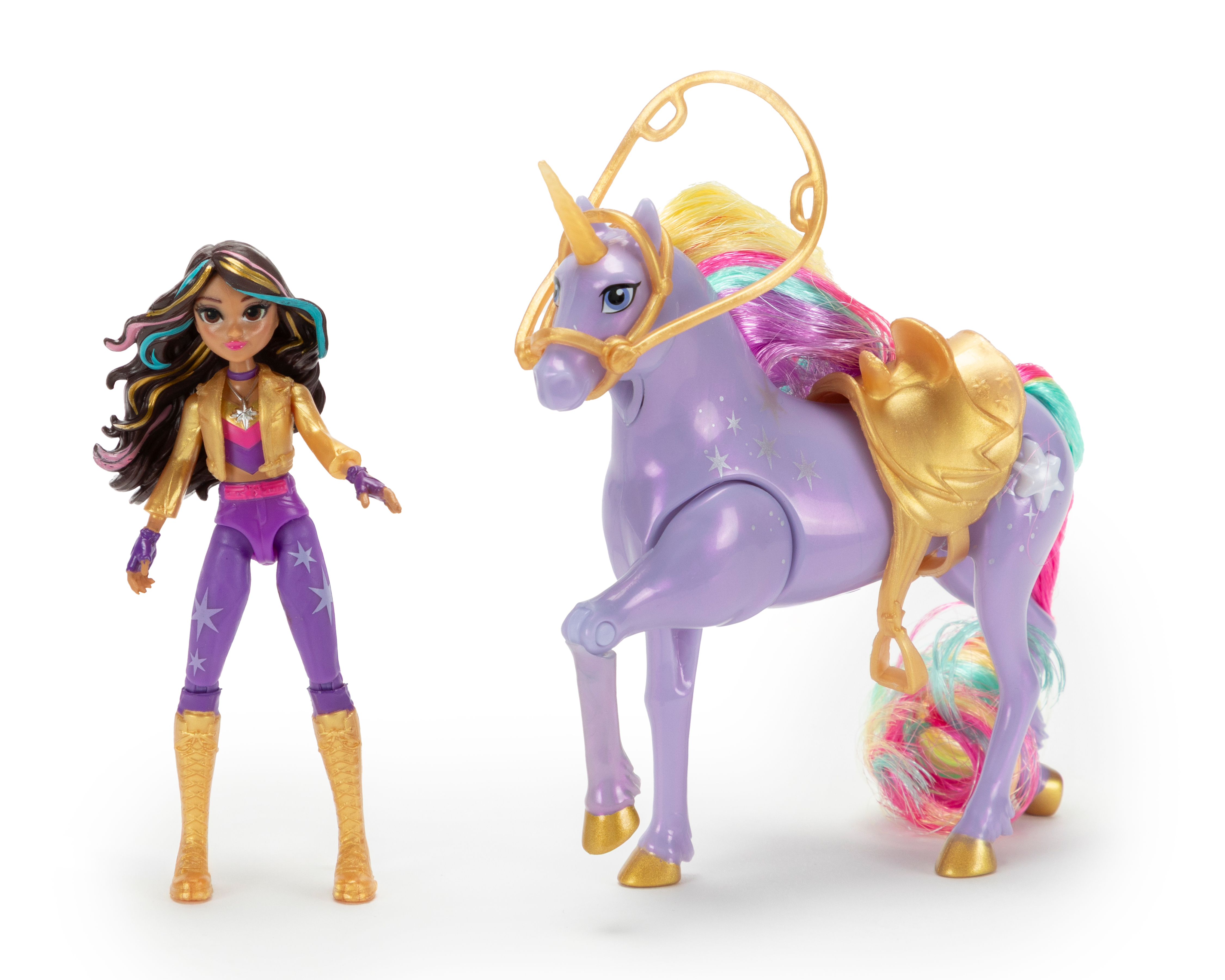 Foto 2 pulgar | Foto 1 | Set de Figuras Sophia & Light Magic Wildstar Unicorn Academy Spin Master