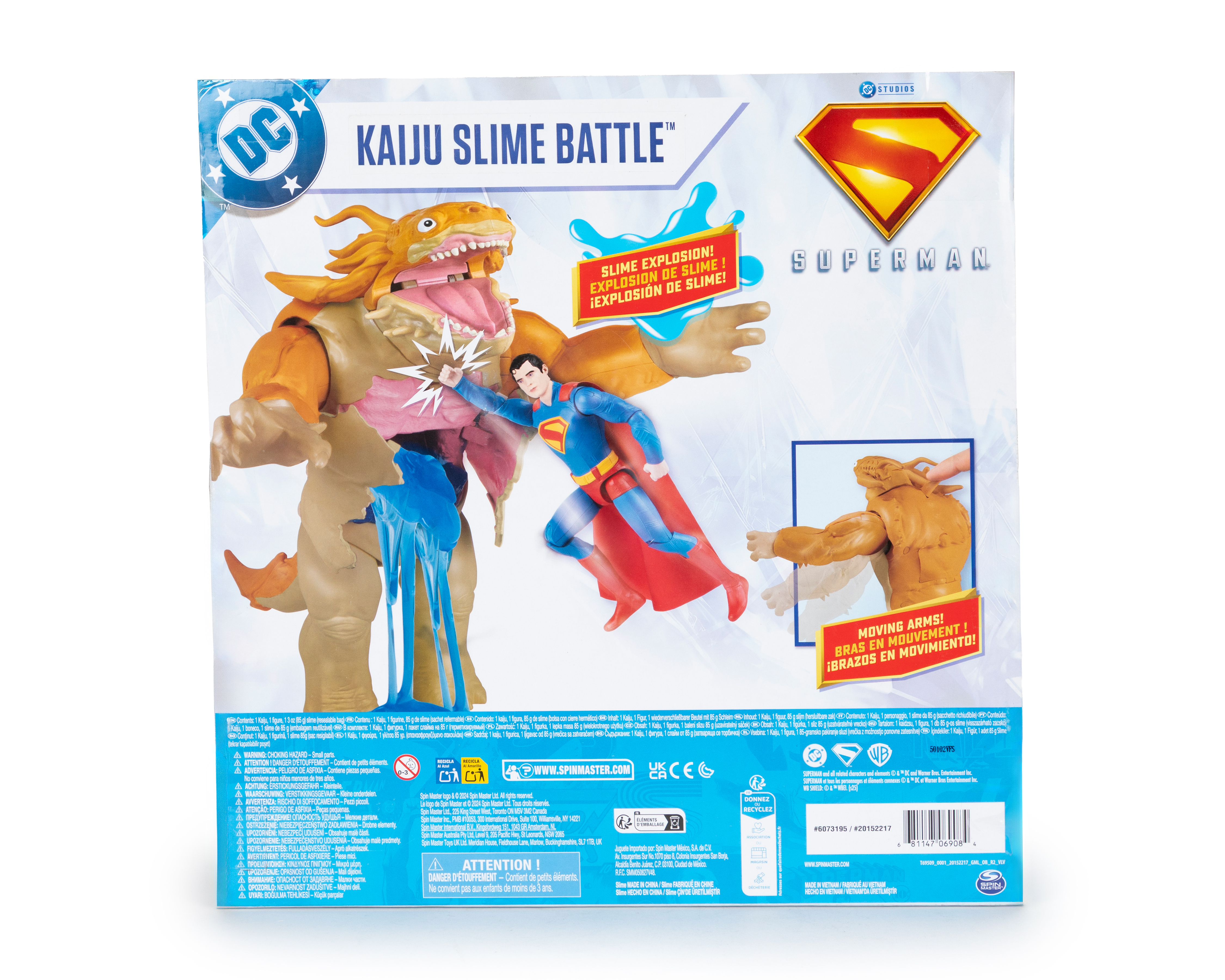 Foto 5 | Foto 5 | Superman Figura de Acción Spin Master Kaiju Slime Battle