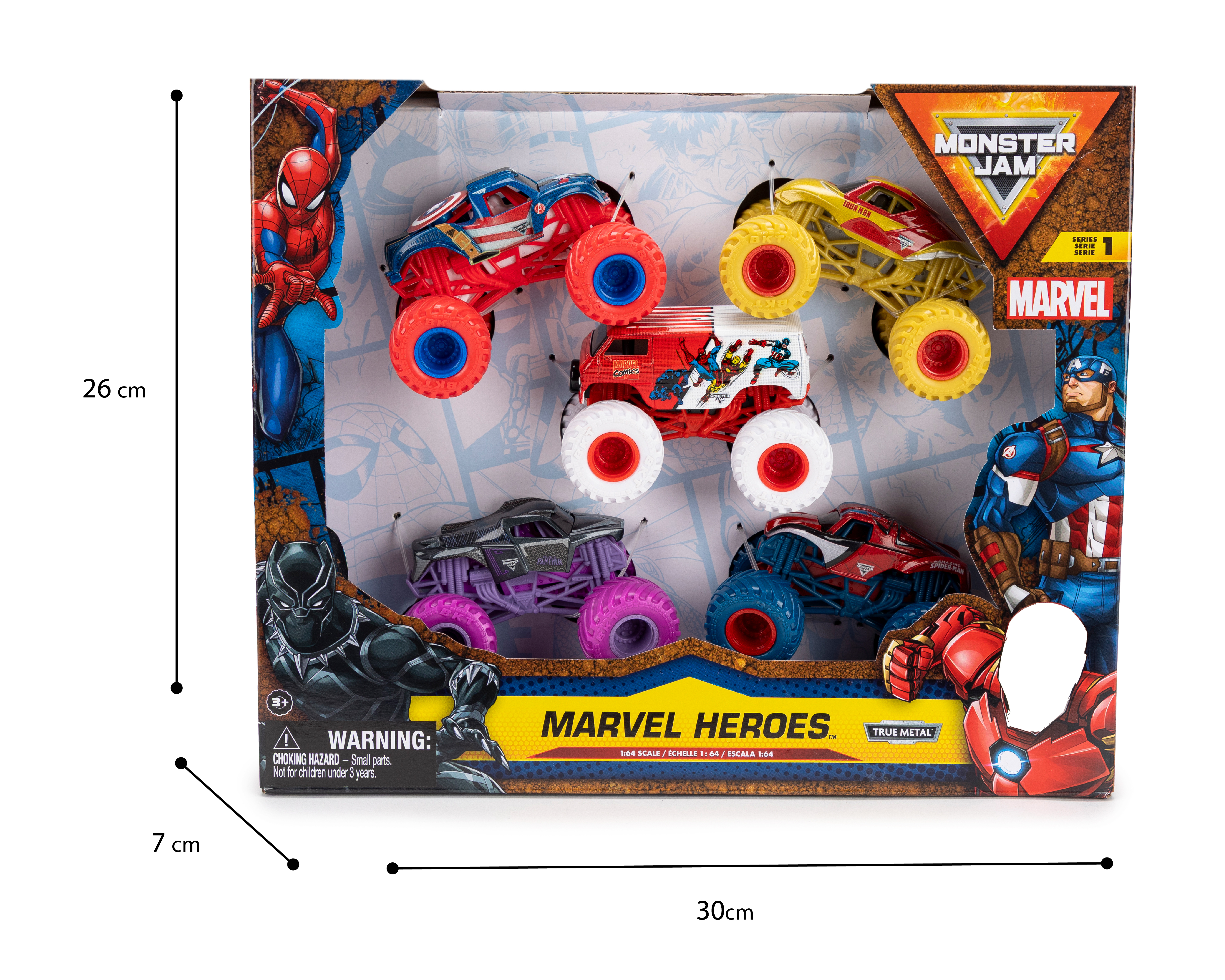 Foto 4 | Foto 4 | Carros Monster Jam 5 Piezas