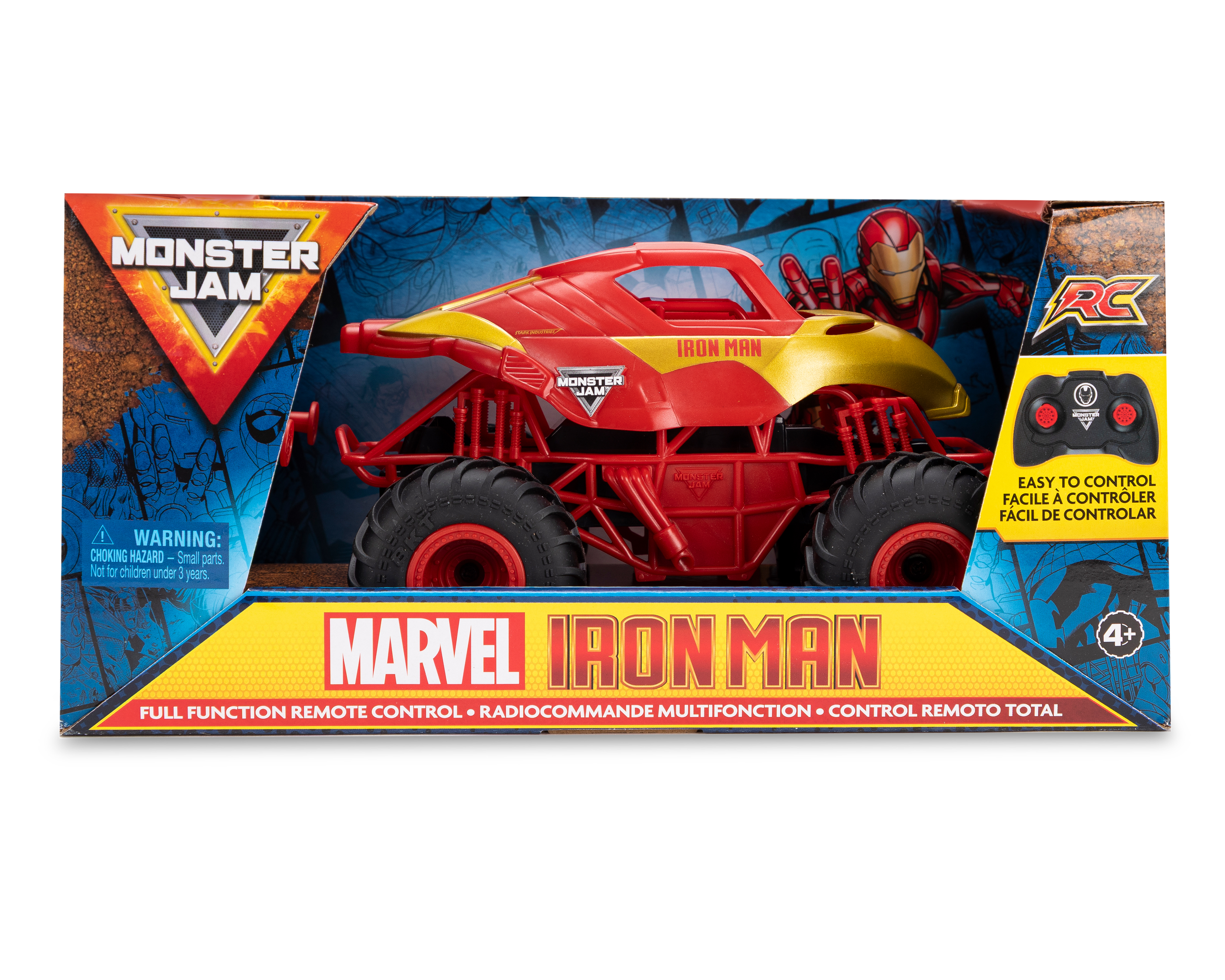 Foto 7 | Foto 7 | Carro de Control Remoto Monster Jam Iron Man