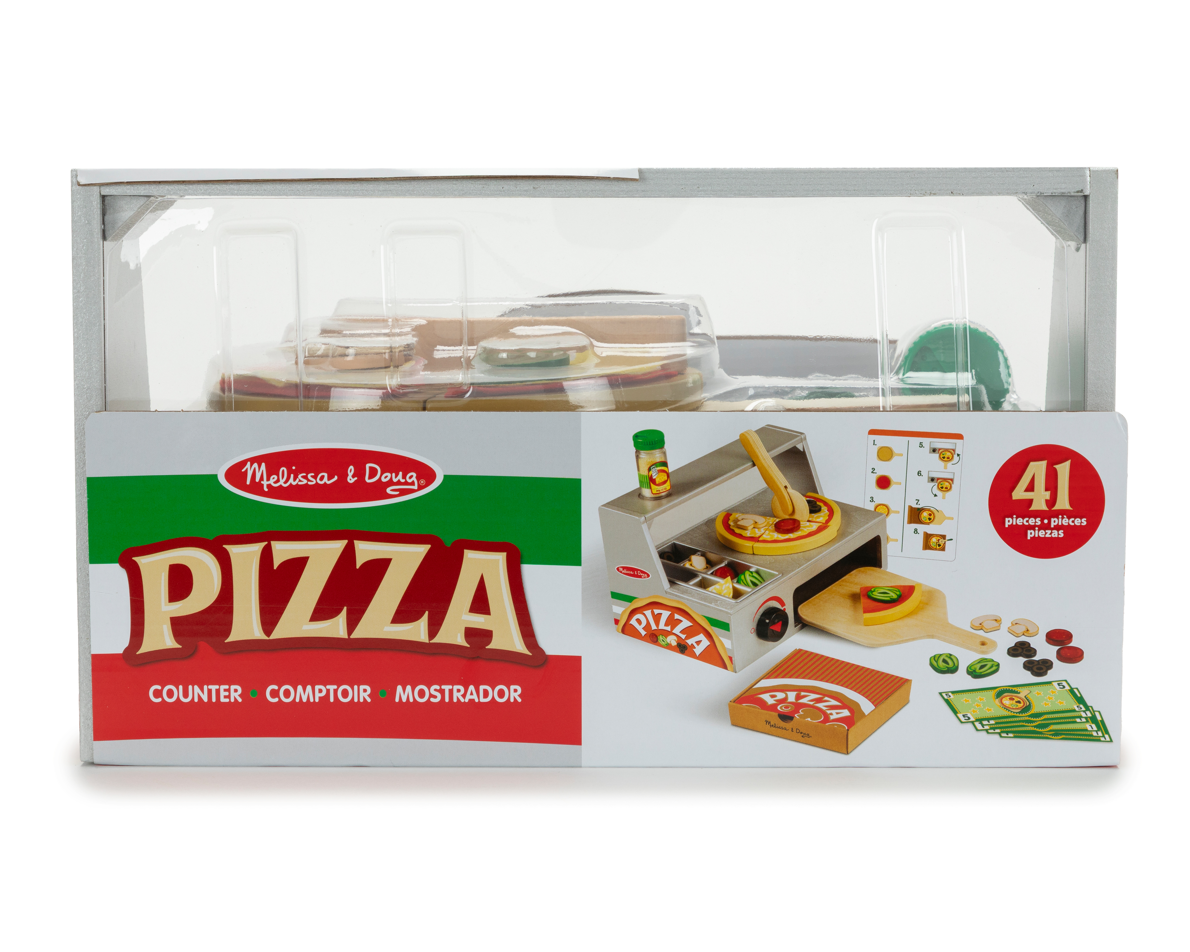 Foto 3 pulgar | Foto 2 | Mostrador de Pizzería Melissa & Doug