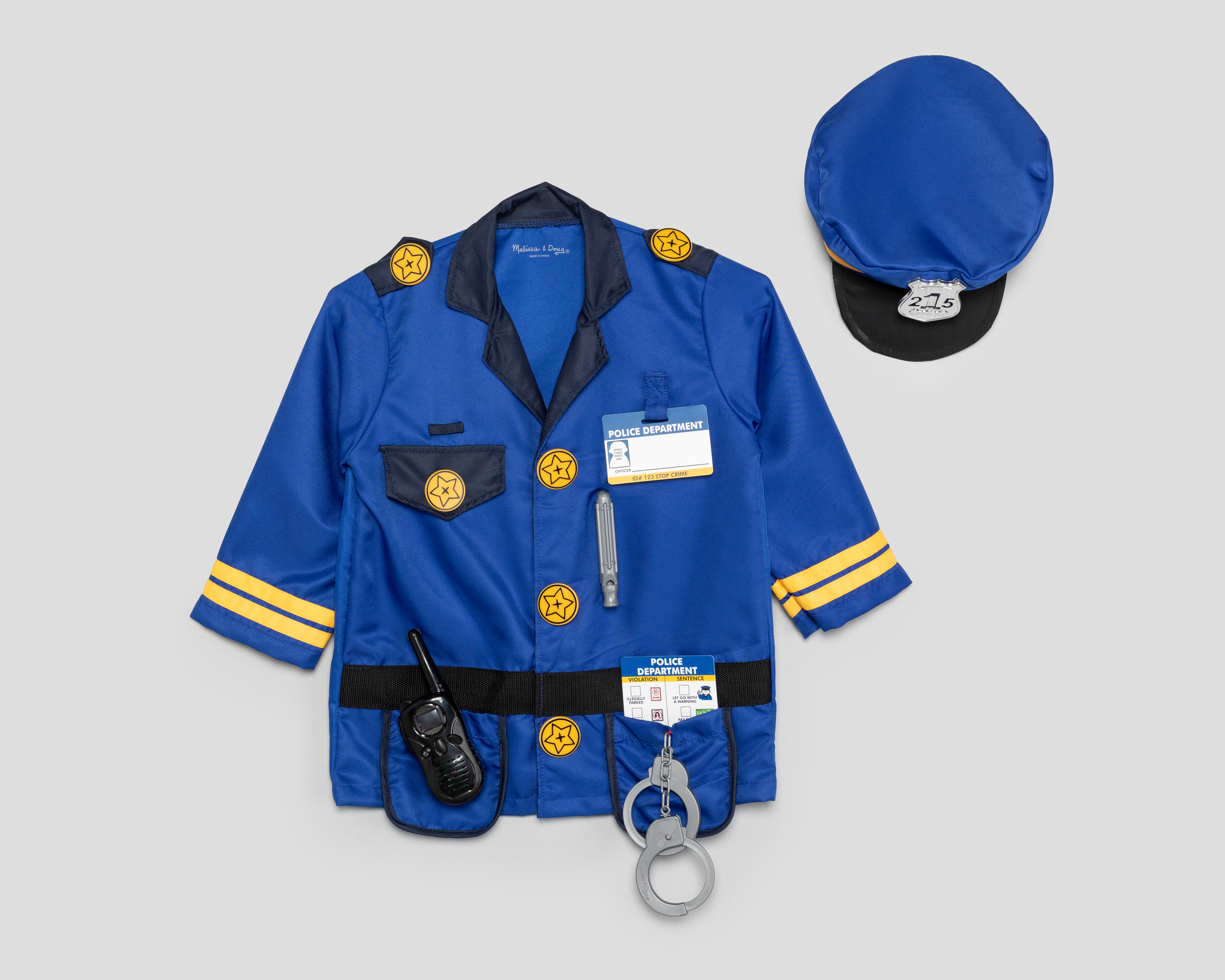 Foto 1 | Foto 1 | Disfraz de Policía Melissa & Doug para Niño