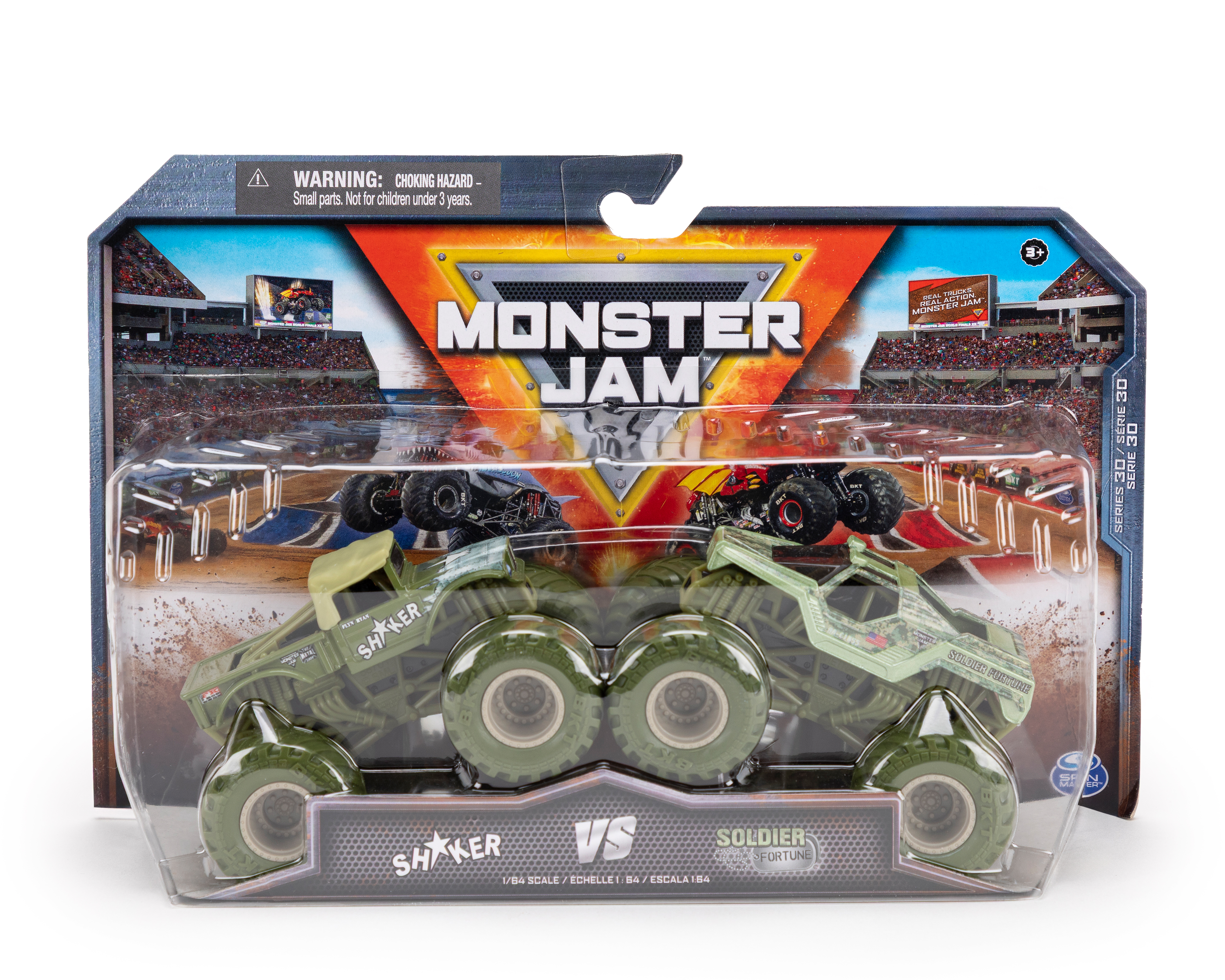 Carros Monster Jam Spin Master 2 Piezas al Azar